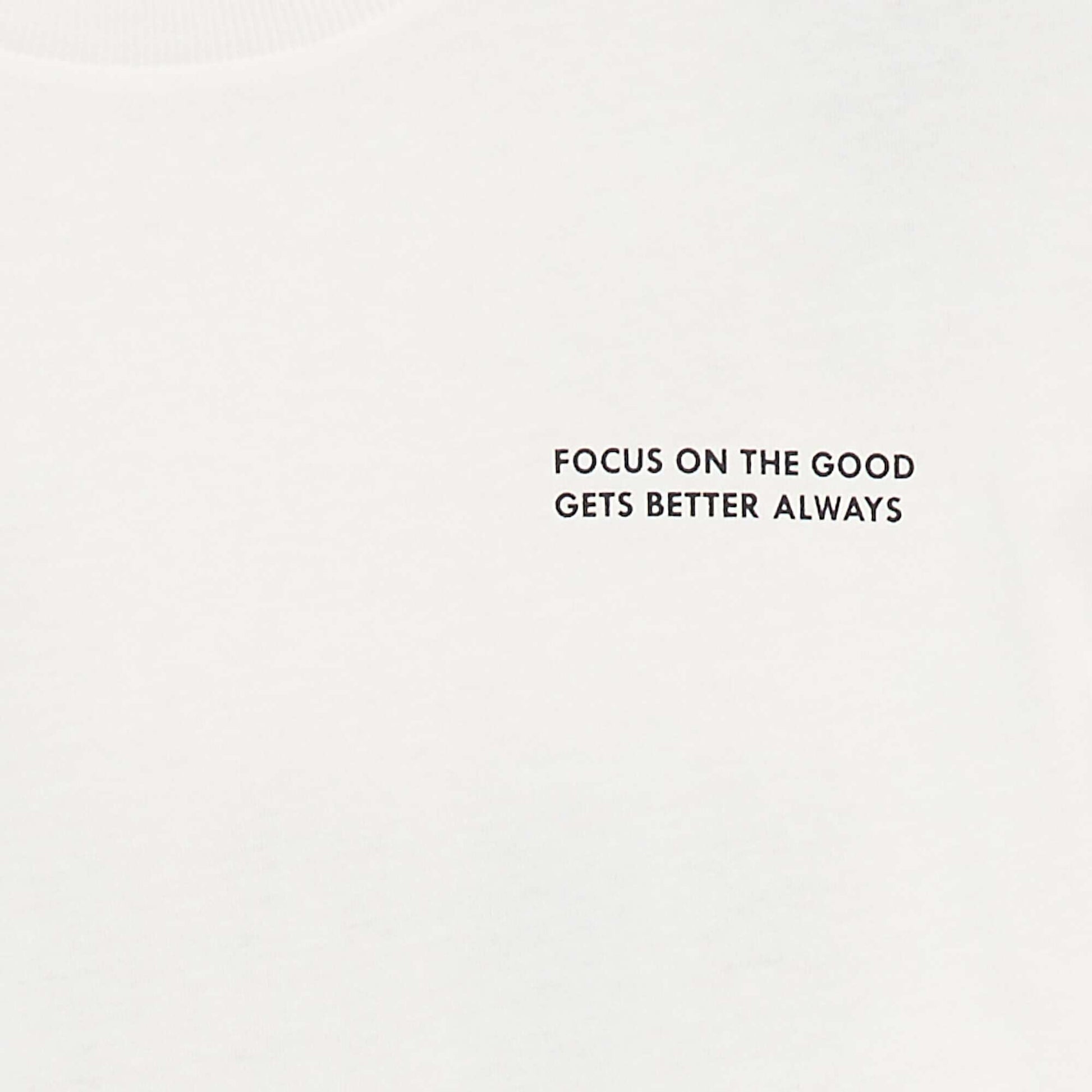 Printed slogan T-shirt BEIGE