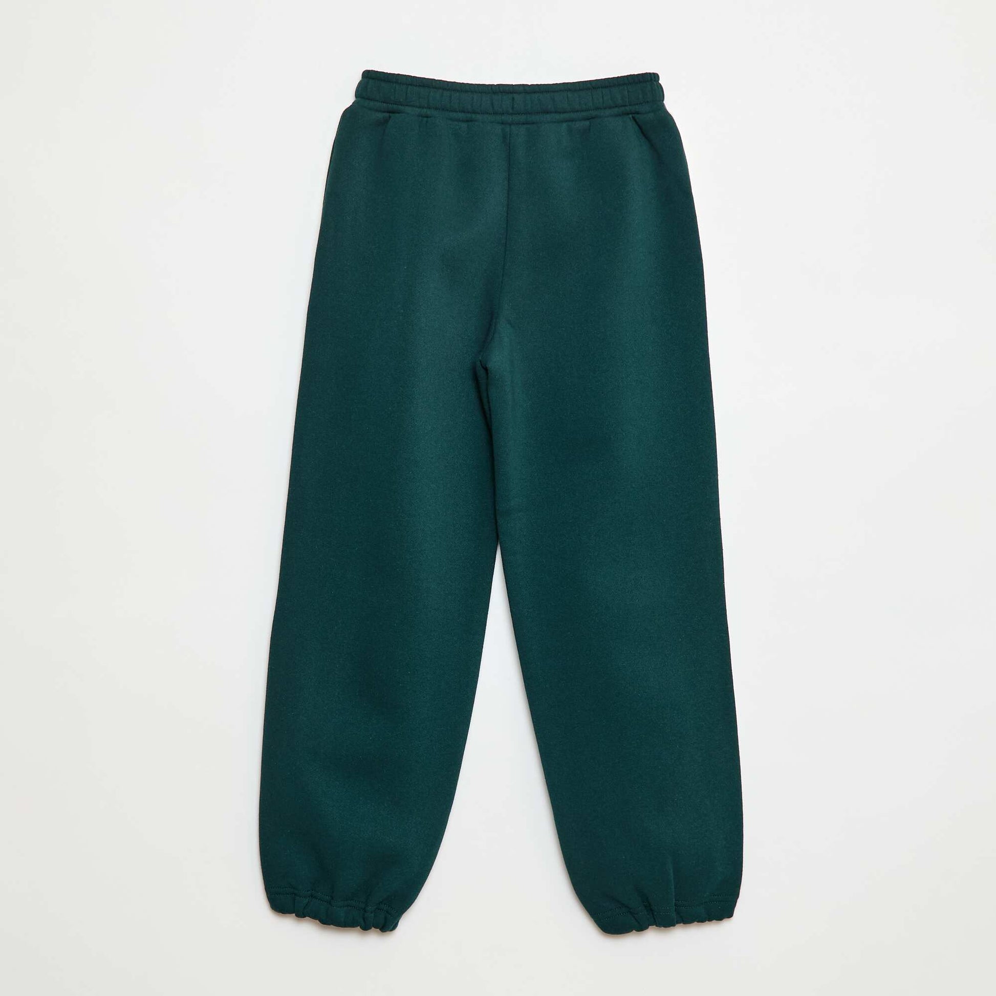 Joggers with contrasting stripes GREEN