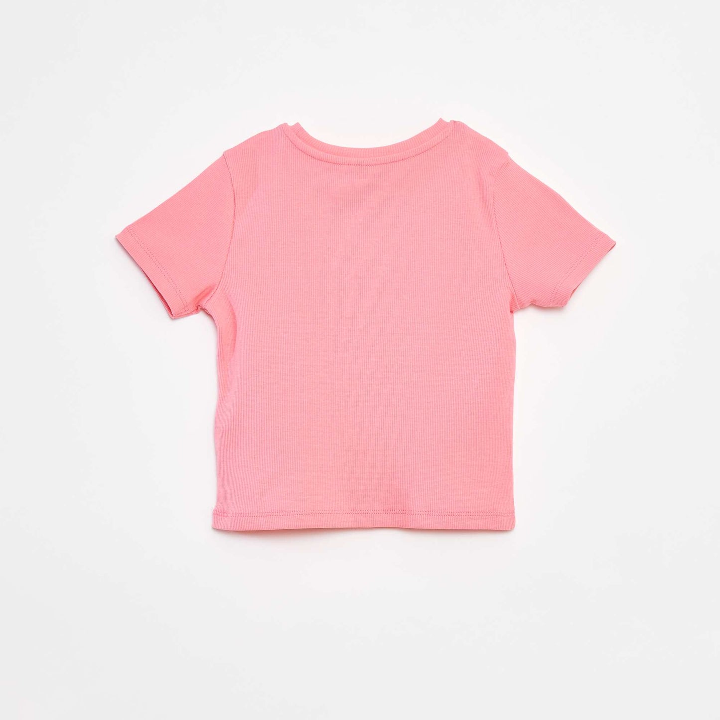 Short-sleeved T-shirt with fancy bows PINK