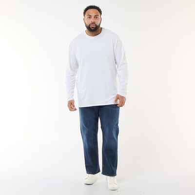 Regular / Straight Leg 5-Pocket Jeans BLUE