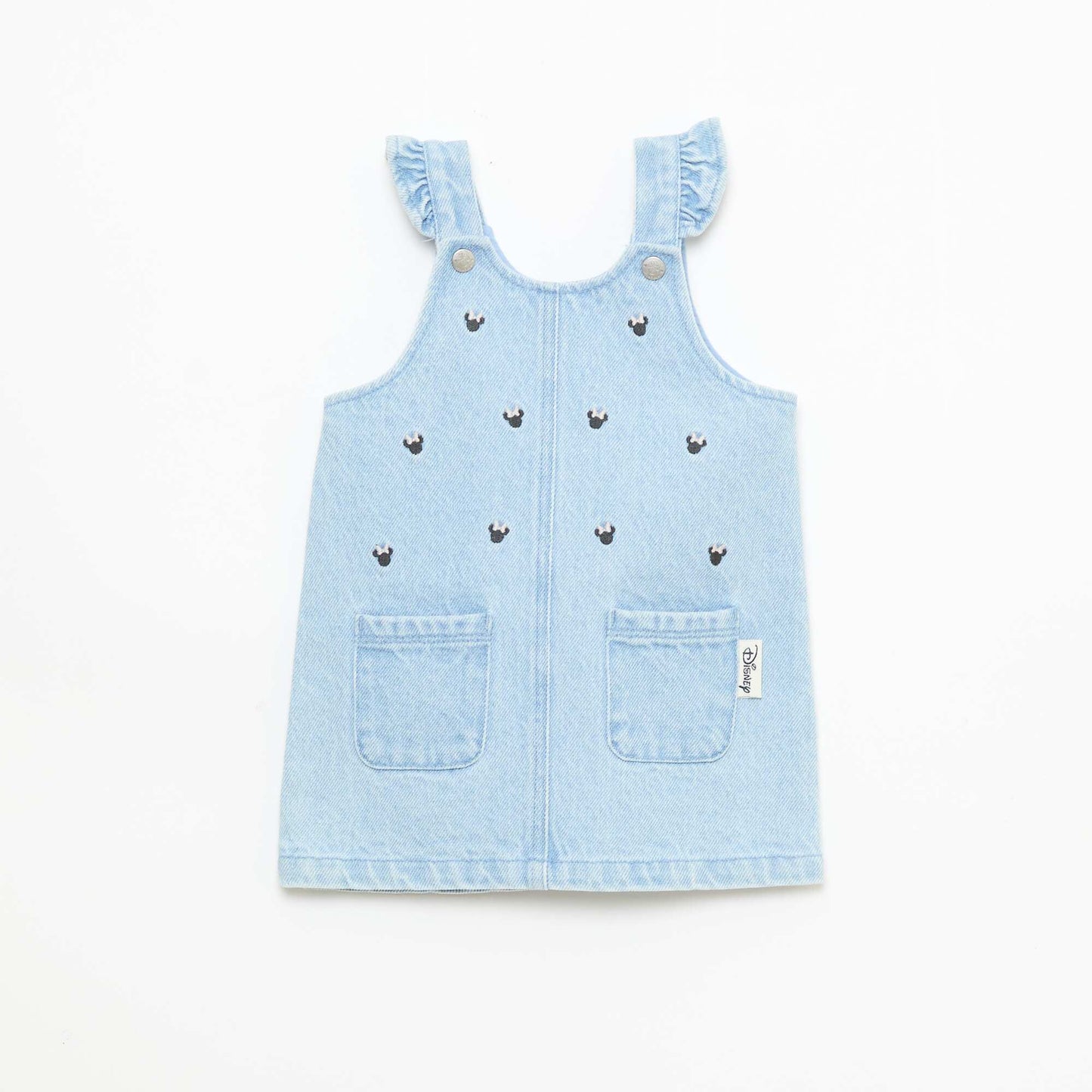 Minnie Mouse Denim Dress Overall BLUE