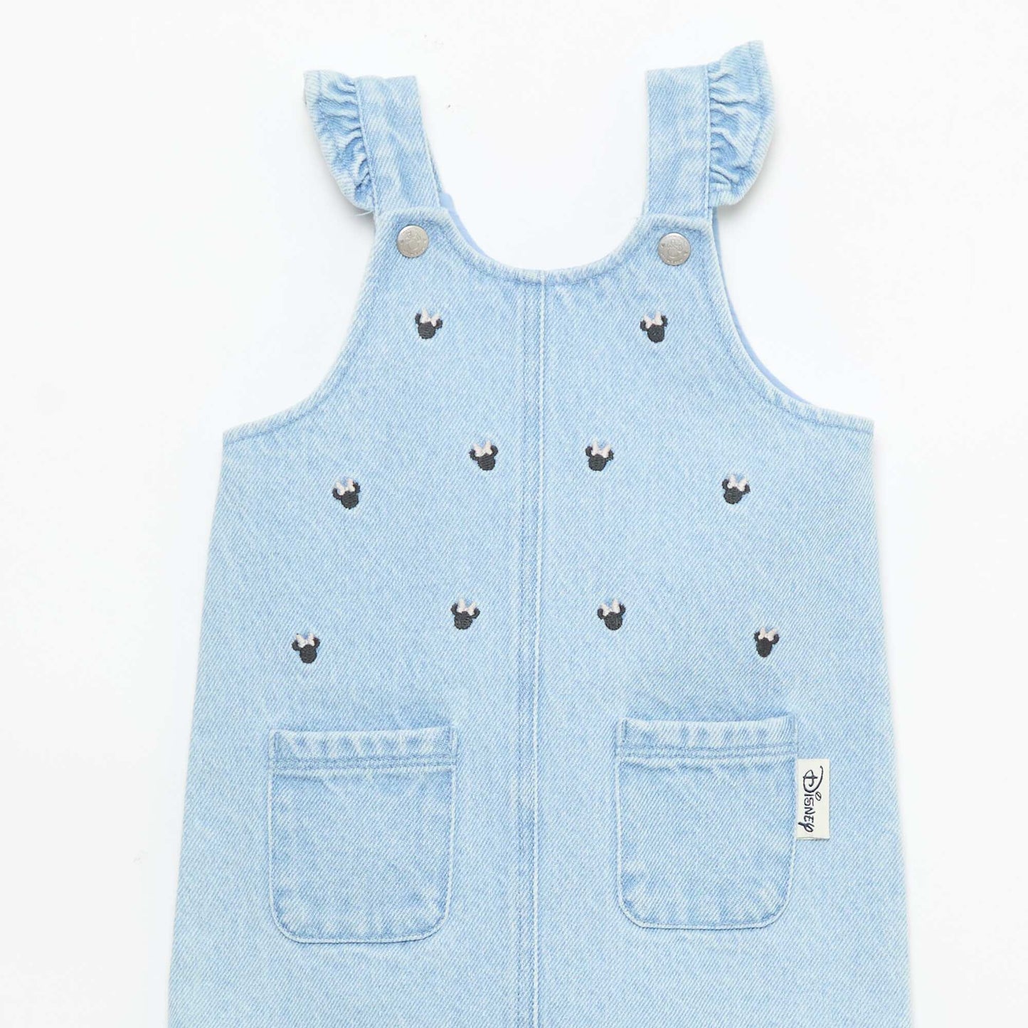 Minnie Mouse Denim Dress Overall BLUE
