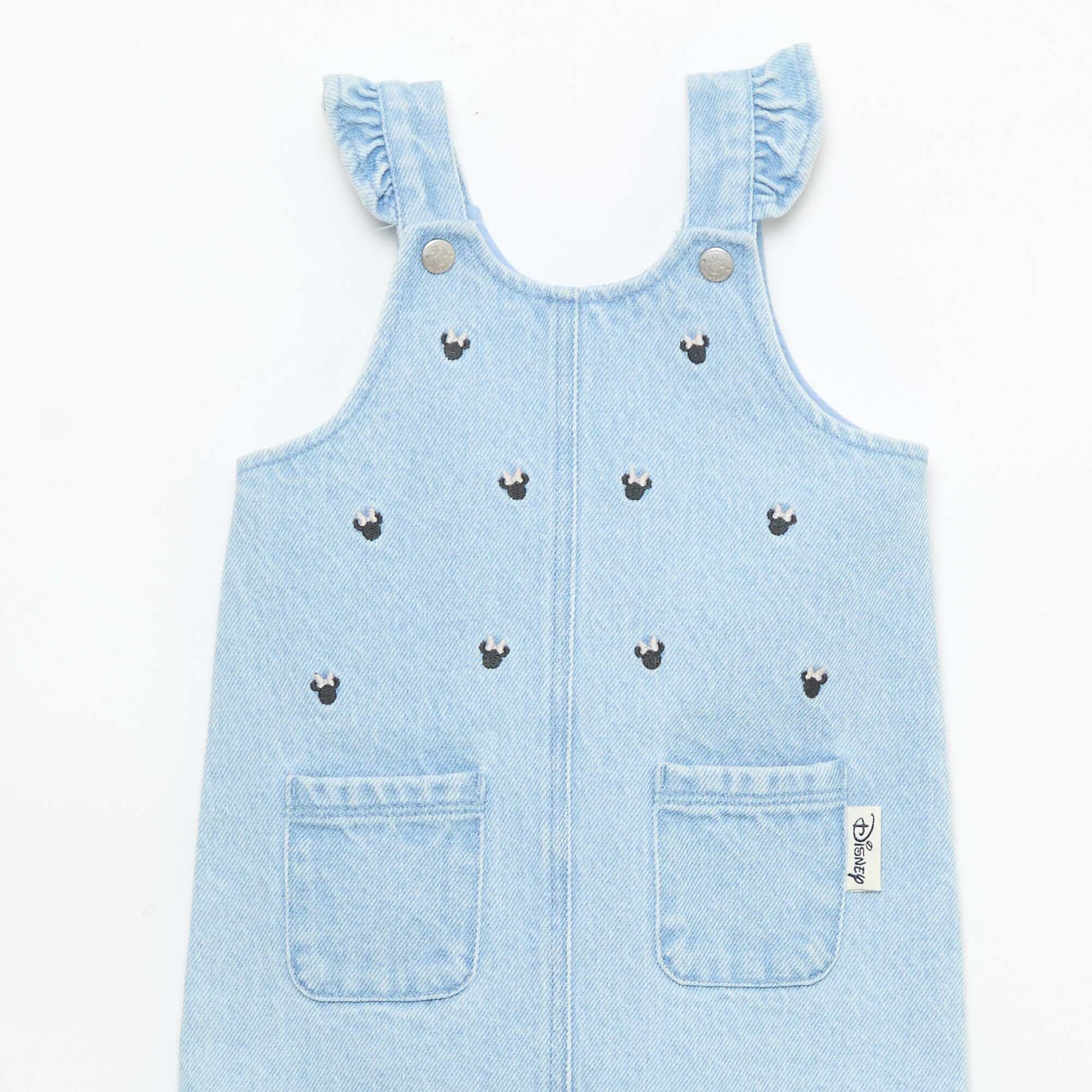 Minnie Mouse Denim Dress Overall BLUE