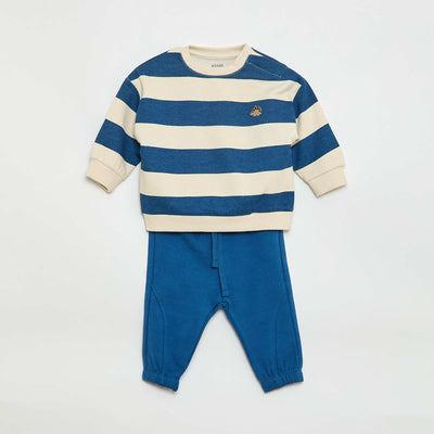 Sweatshirt & Joggers Set - 2 pieces BLUE