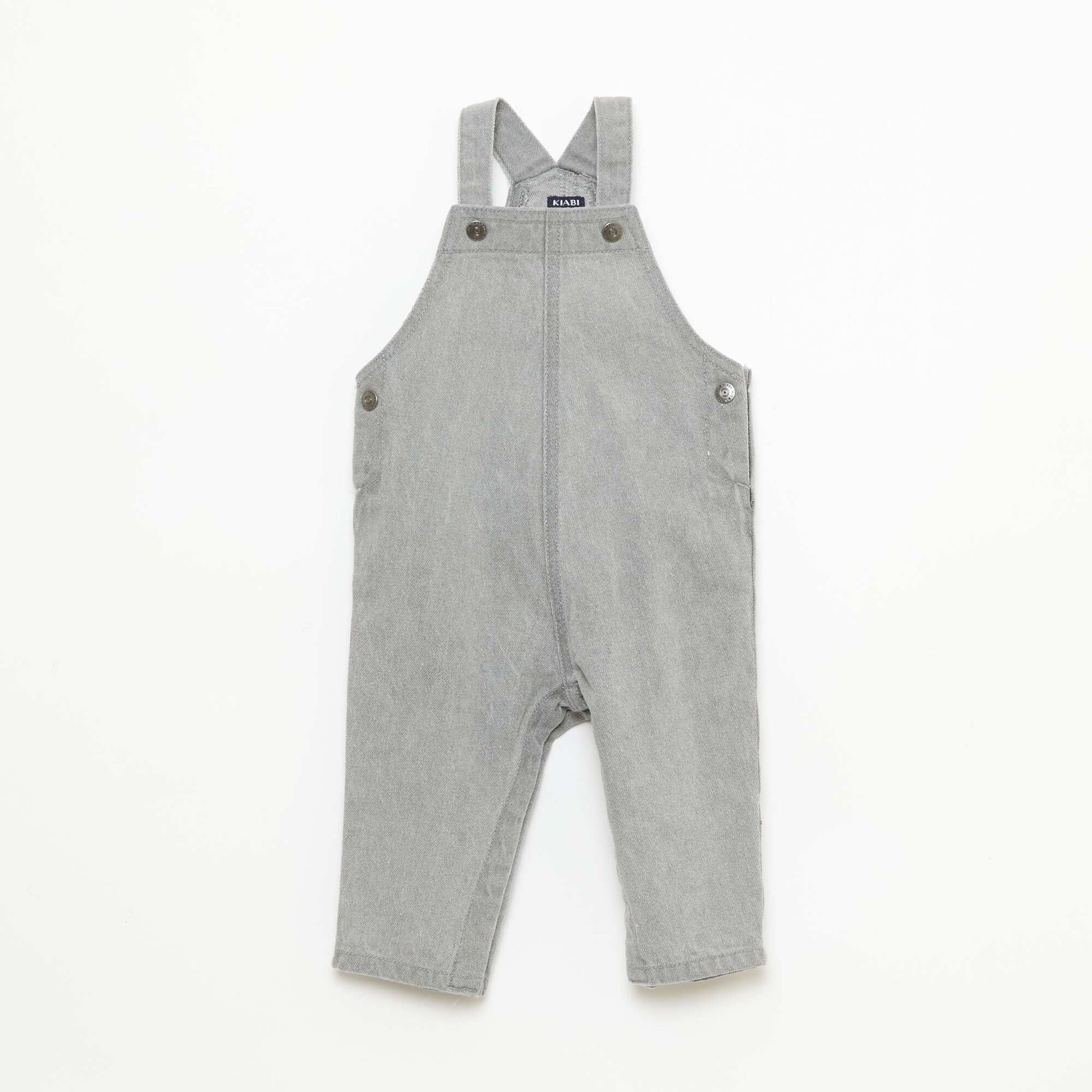 T-shirt + Dungarees Set - 2 pieces GREY