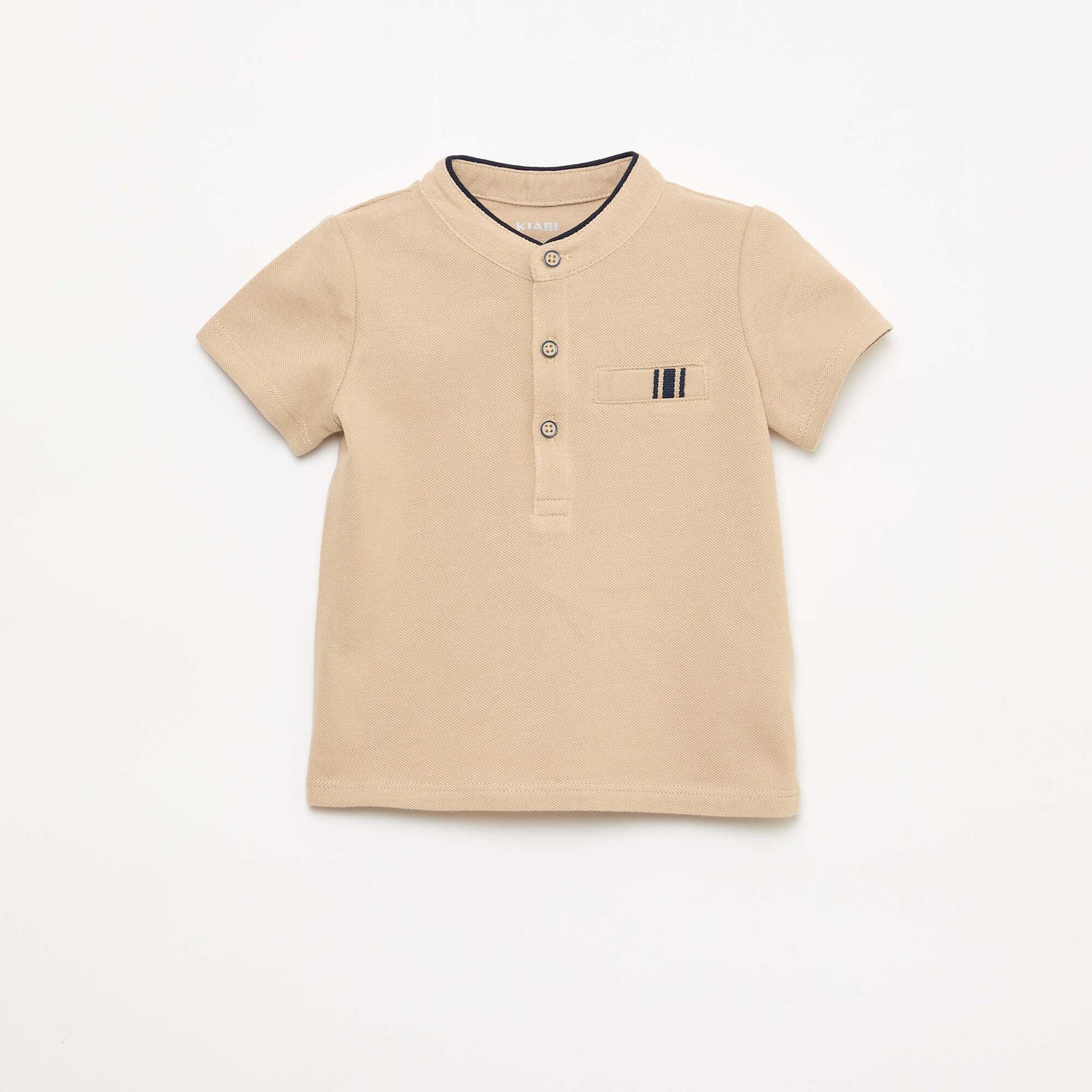 Polo & Shorts Set - 2 Piece BEIGE
