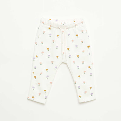 Lightweight French Terry Joggers WHITE