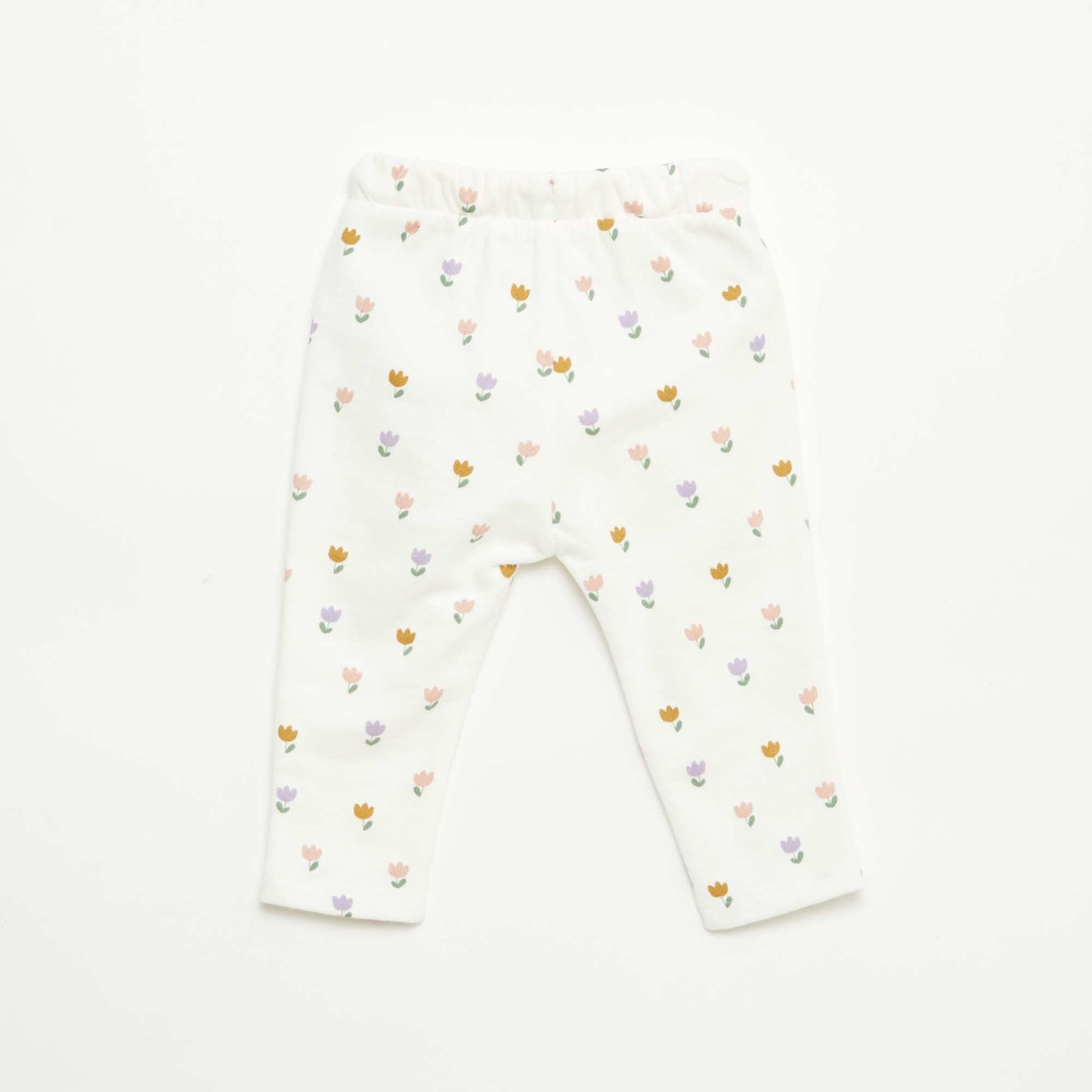 Lightweight French Terry Joggers WHITE