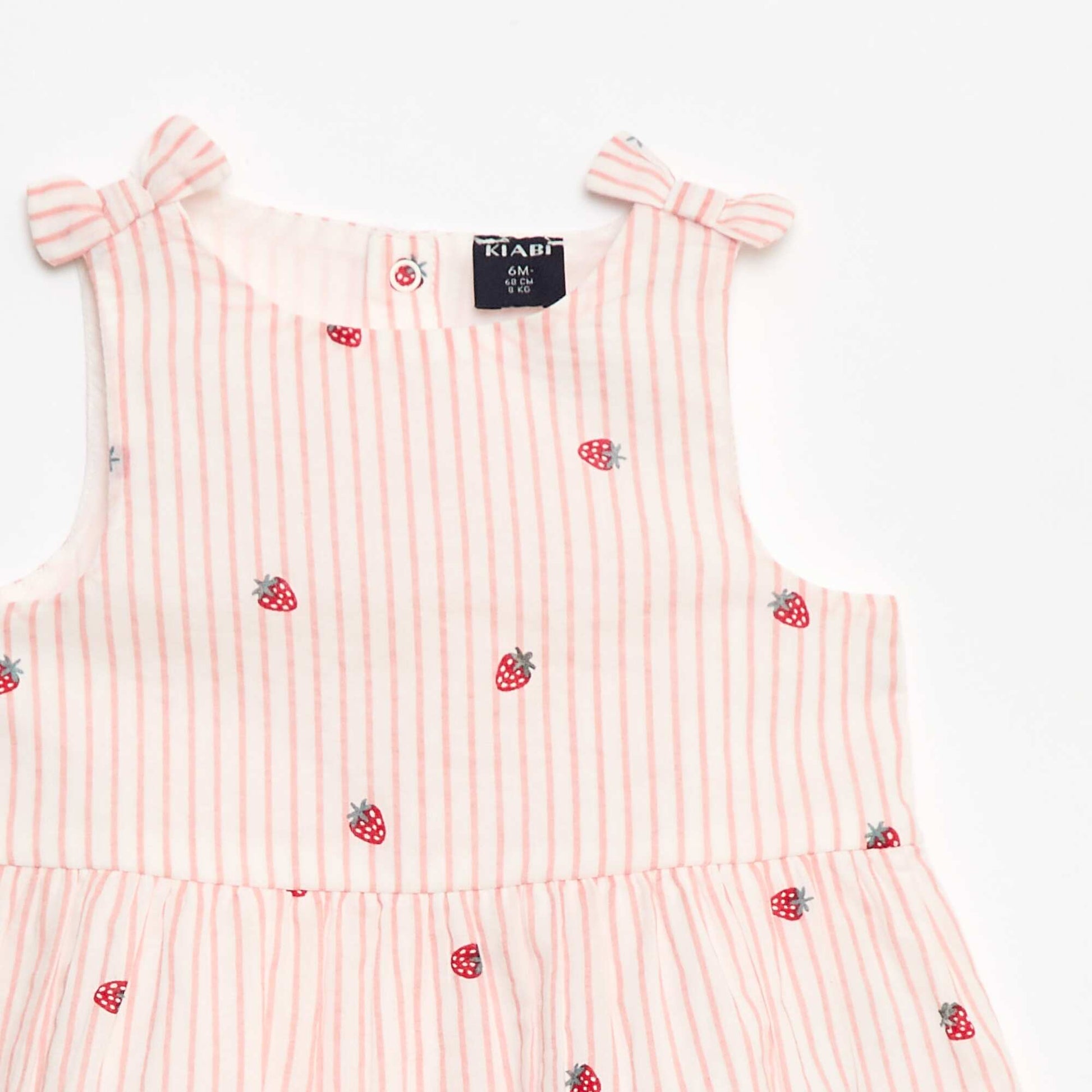 Sleeveless flared dress PINK