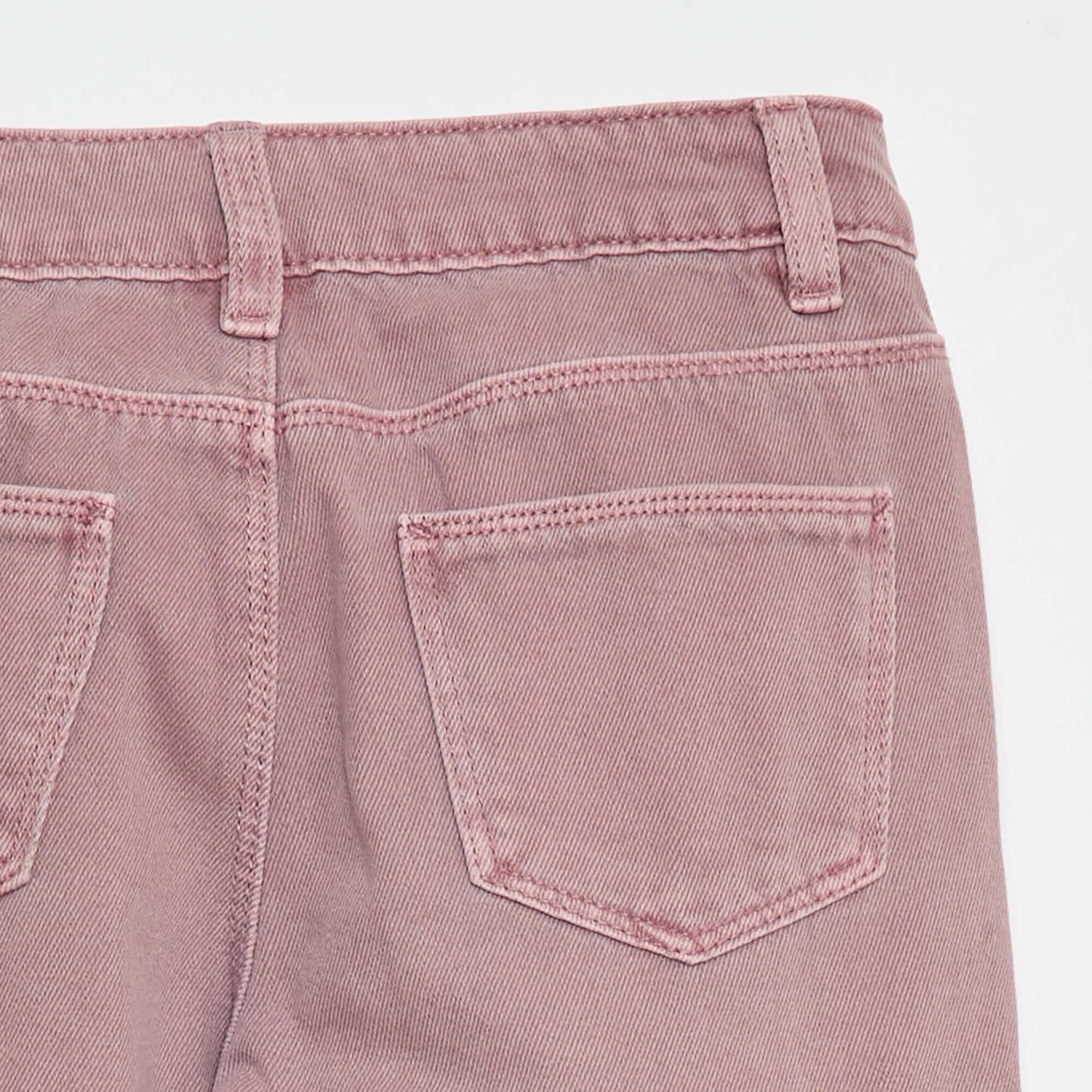 Multi-Pocket Denim Trousers PURPLE