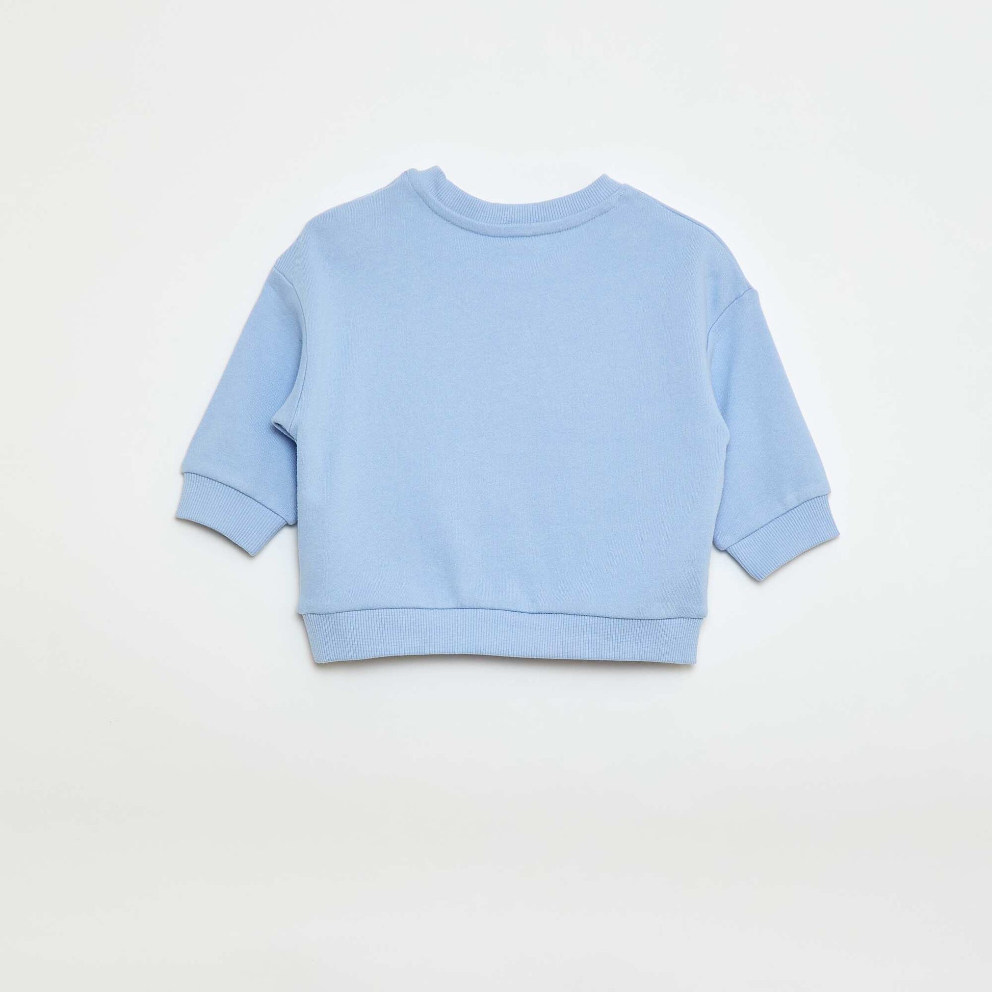 Marled French Terry Sweatshirt BLUE
