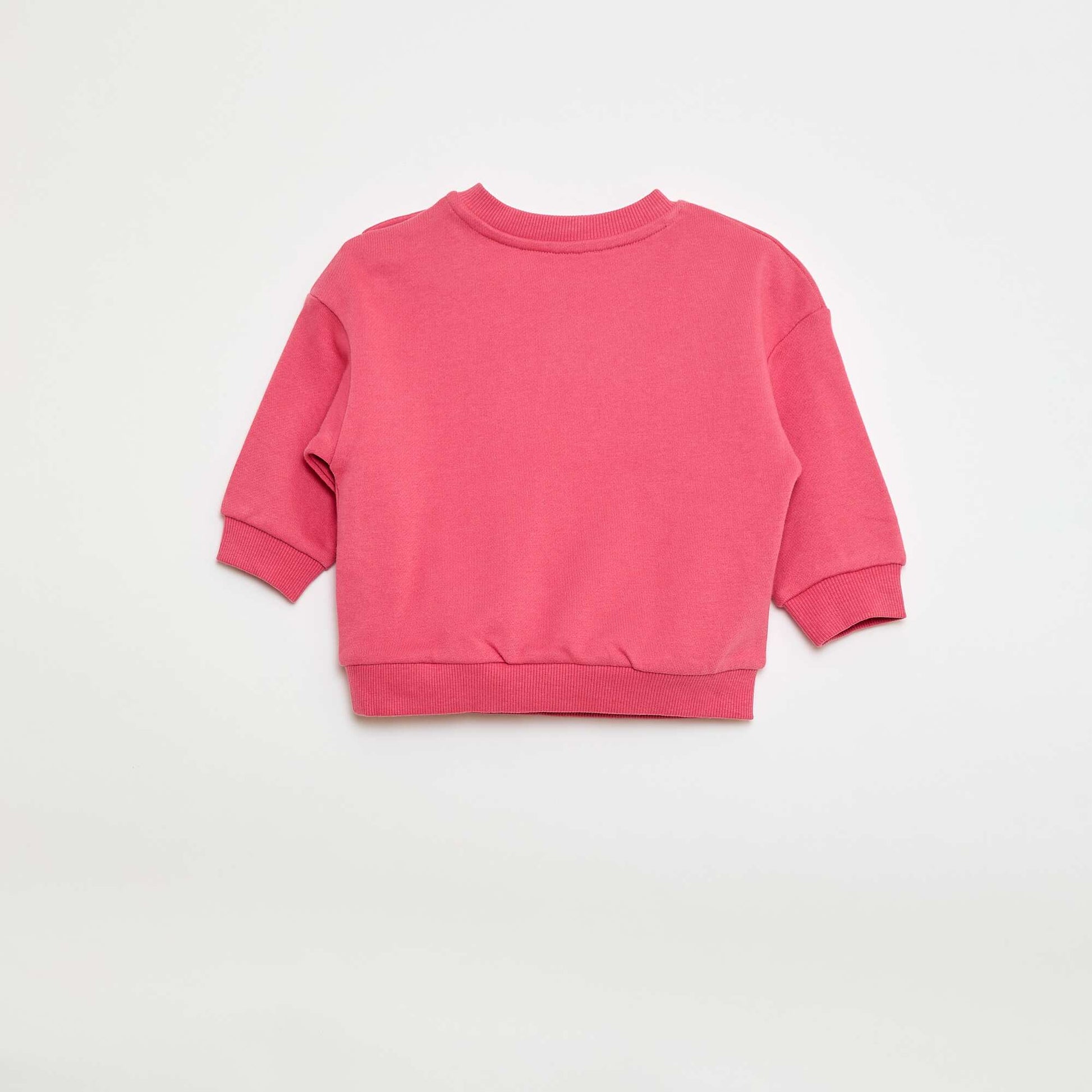 Marled French Terry Sweatshirt PINK