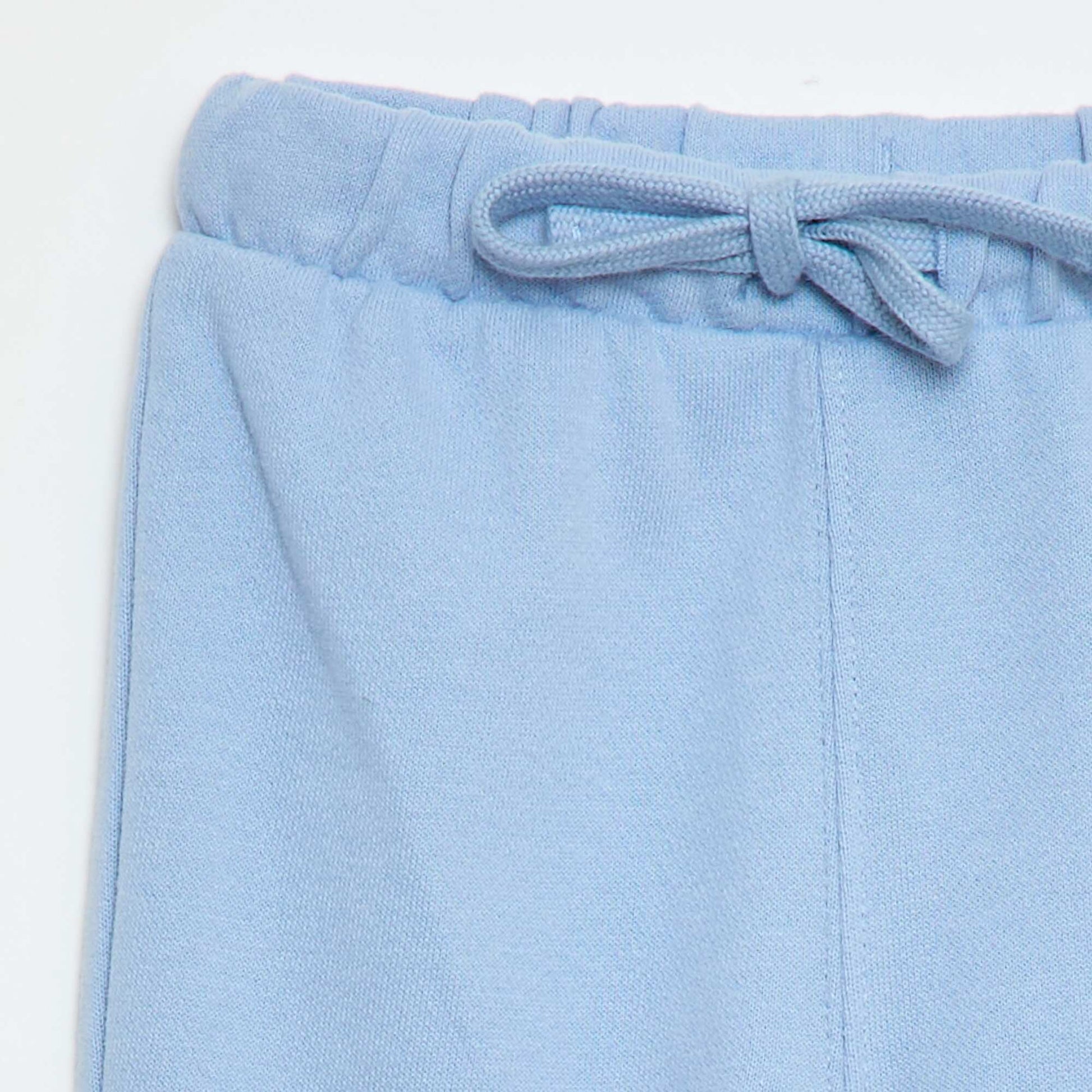 French Terry Jogger Pants BLUE