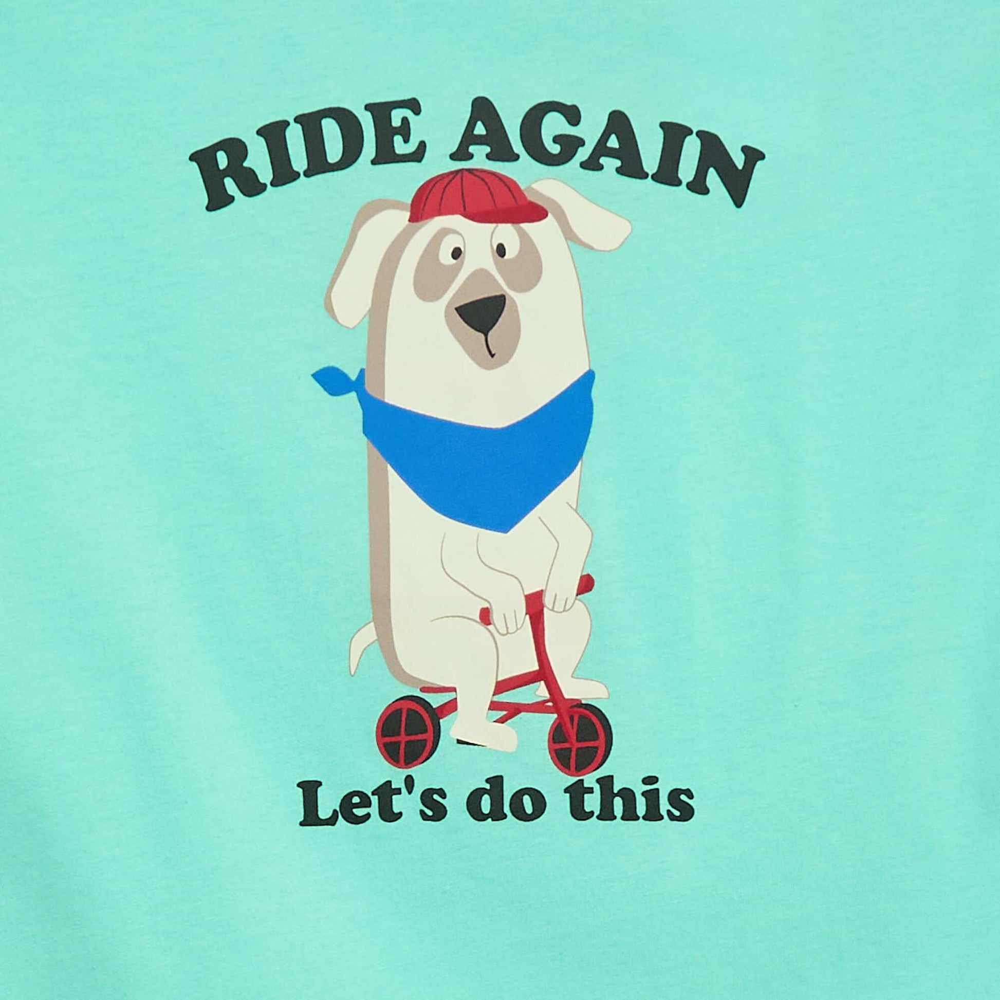 Printed Short-Sleeve T-Shirt BLUE