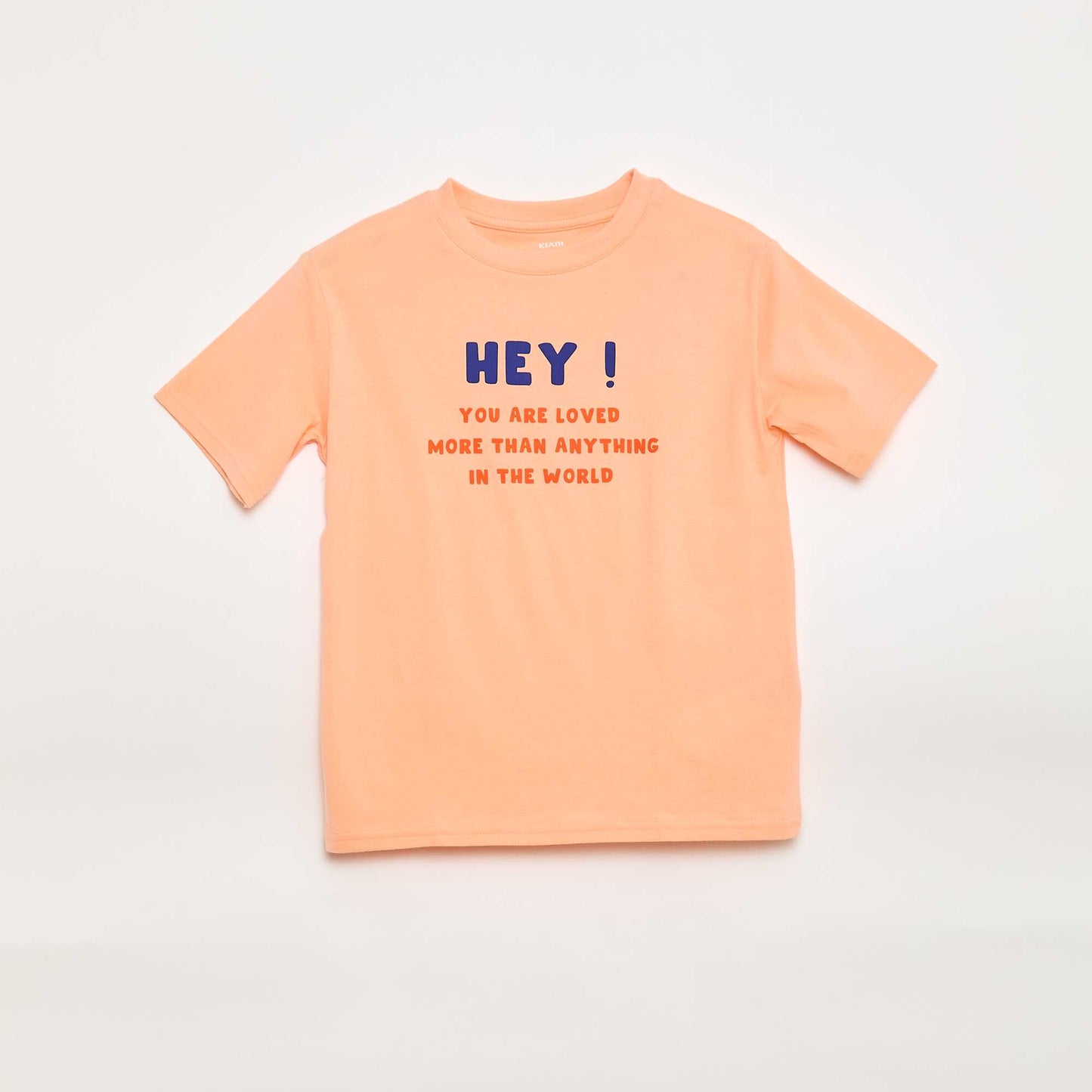 Printed Short-Sleeve T-Shirt ORANGE