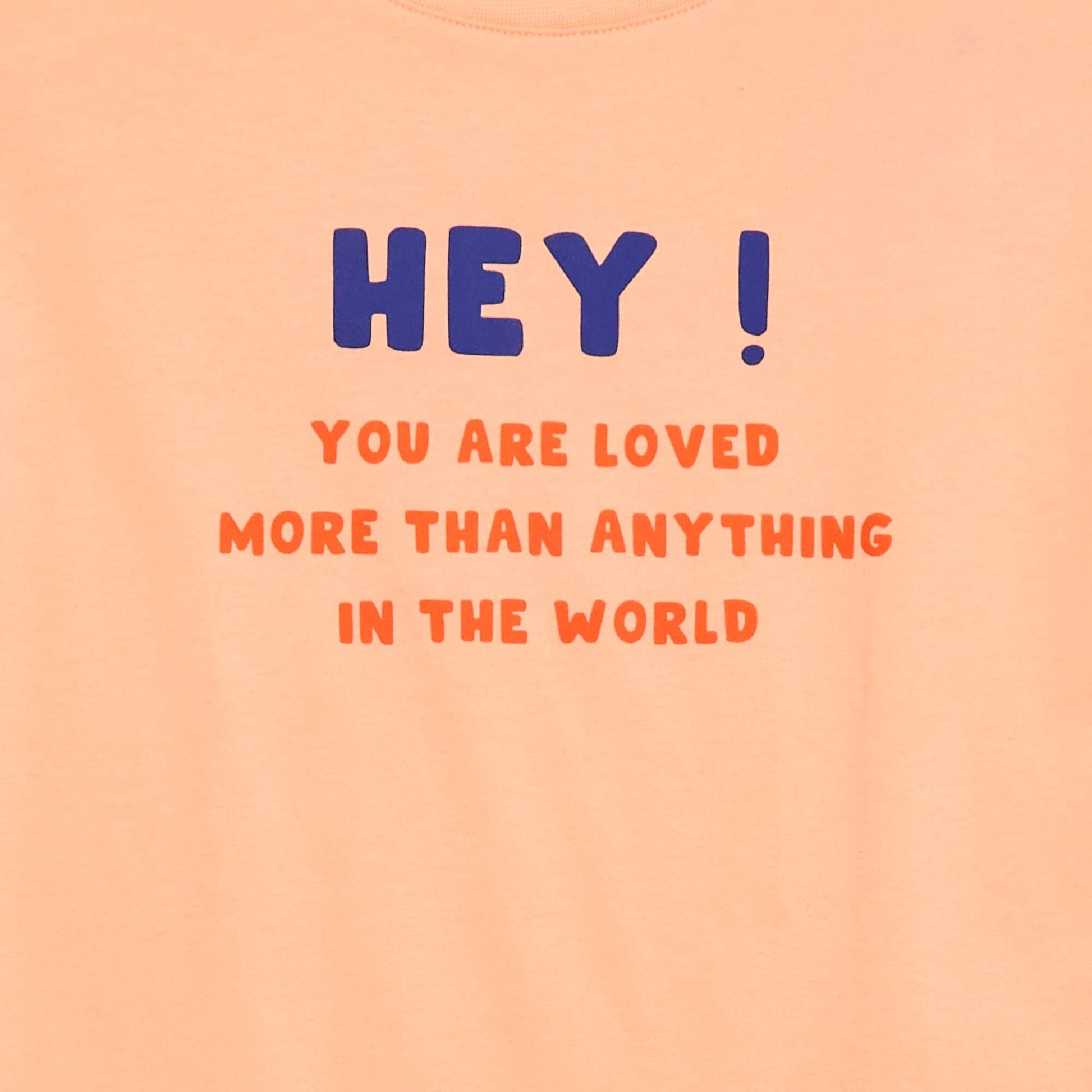 Printed Short-Sleeve T-Shirt ORANGE