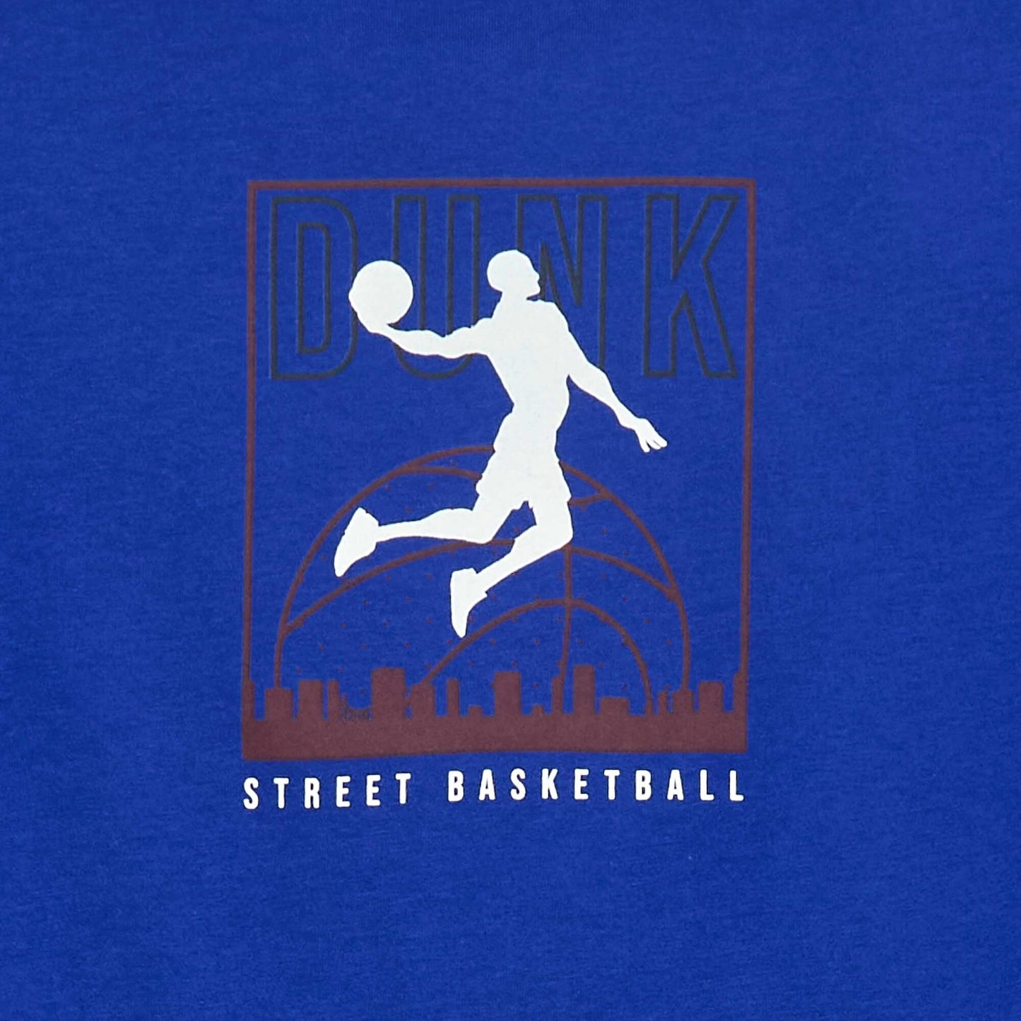 Printed Short-Sleeve T-Shirt BLUE