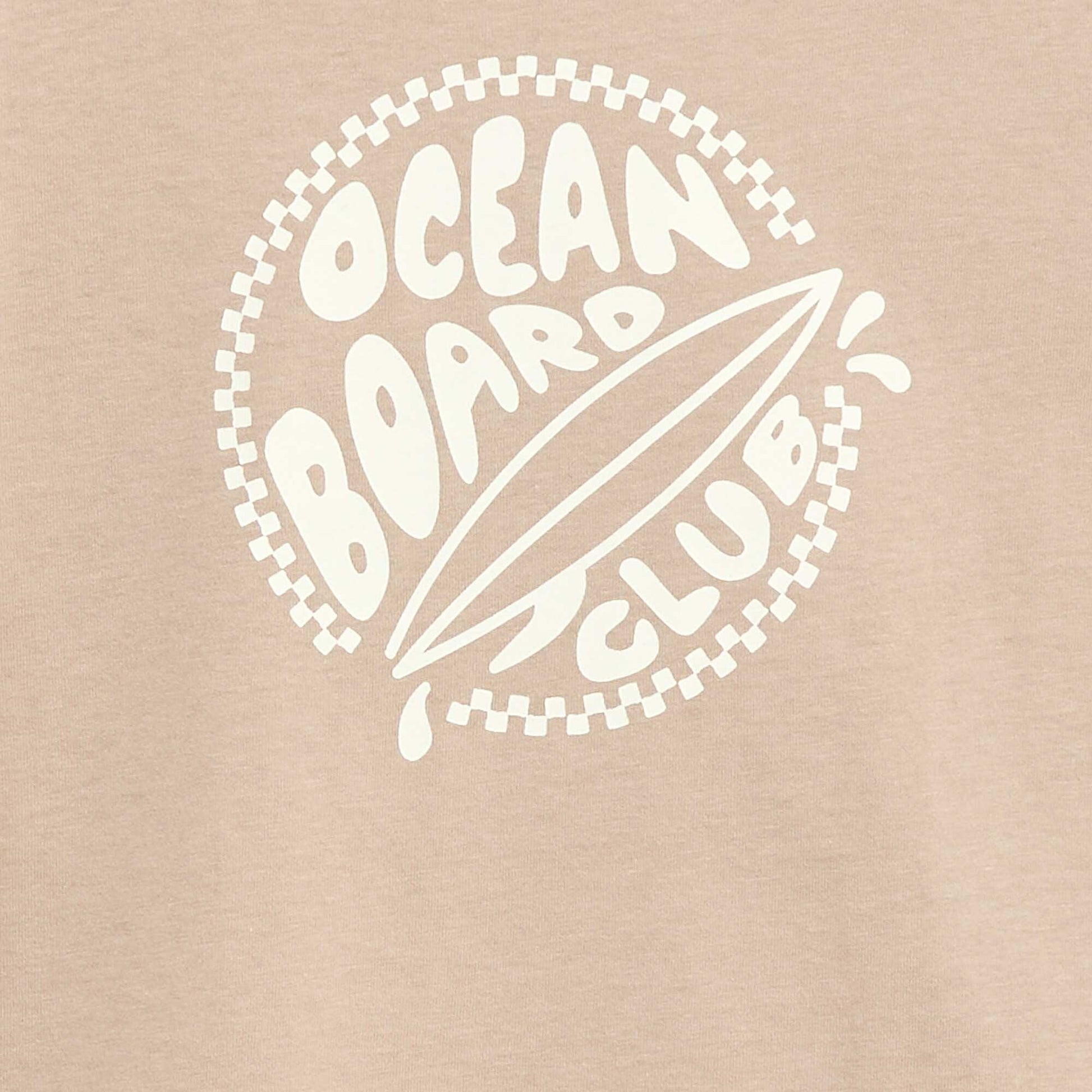 Printed Message T-Shirt BEIGE