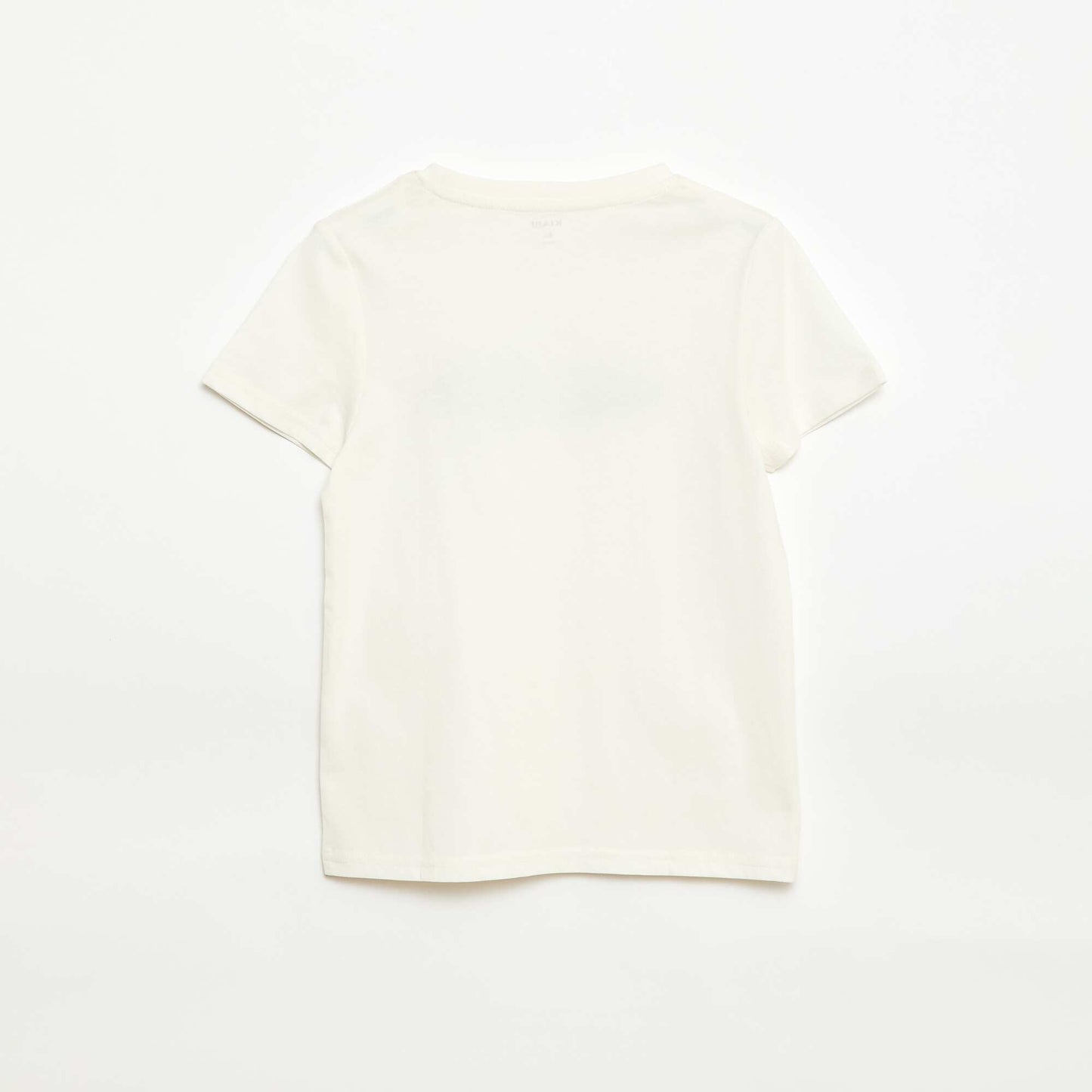 Printed Message T-Shirt WHITE