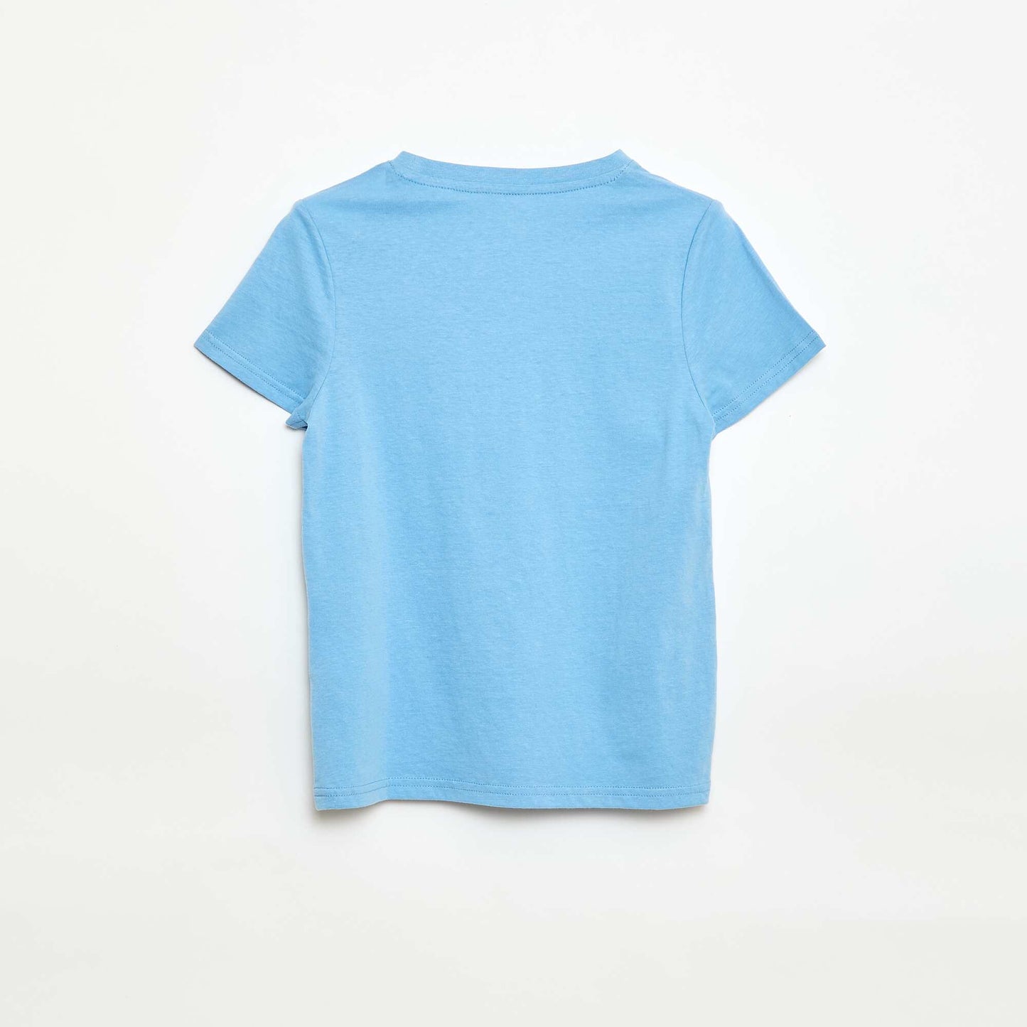 Printed Message T-Shirt BLUE