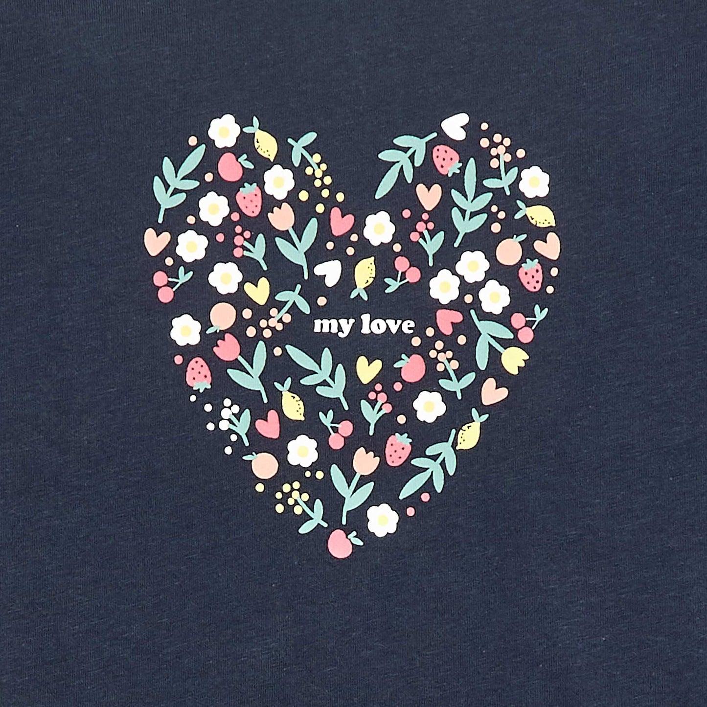 Fantasy Print T-Shirt BLUE