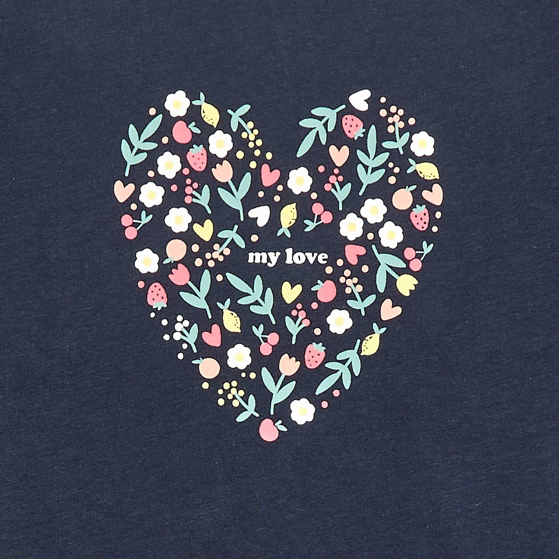 Fantasy Print T-Shirt BLUE