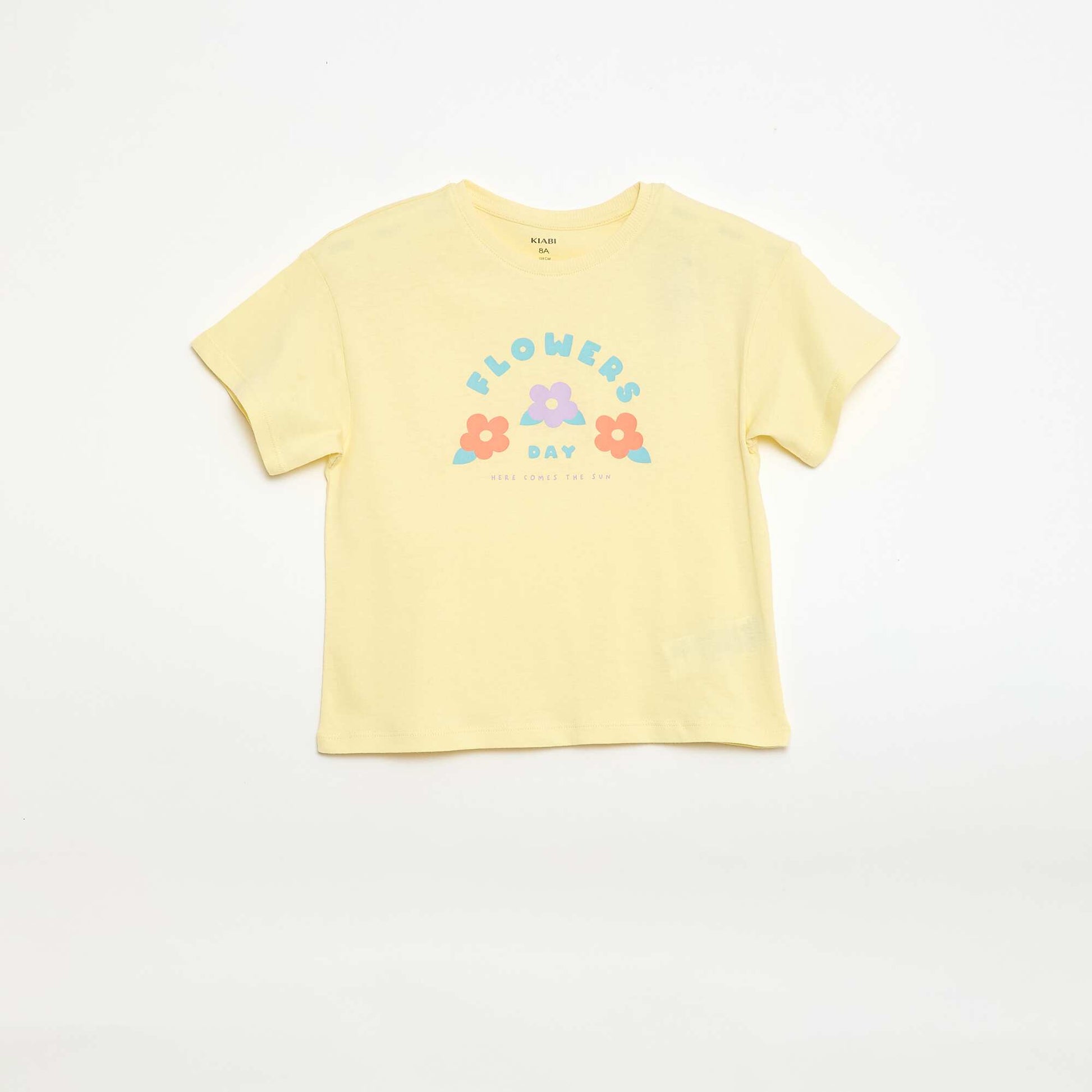 Fantasy Print T-Shirt YELLOW