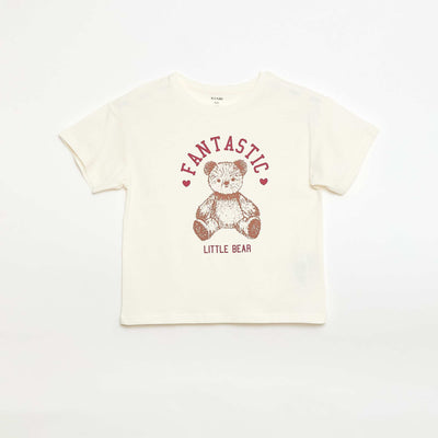 Fantasy Print T-Shirt WHITE