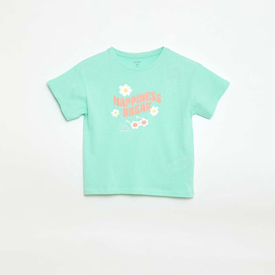 Fantasy Print T-Shirt ORANGE