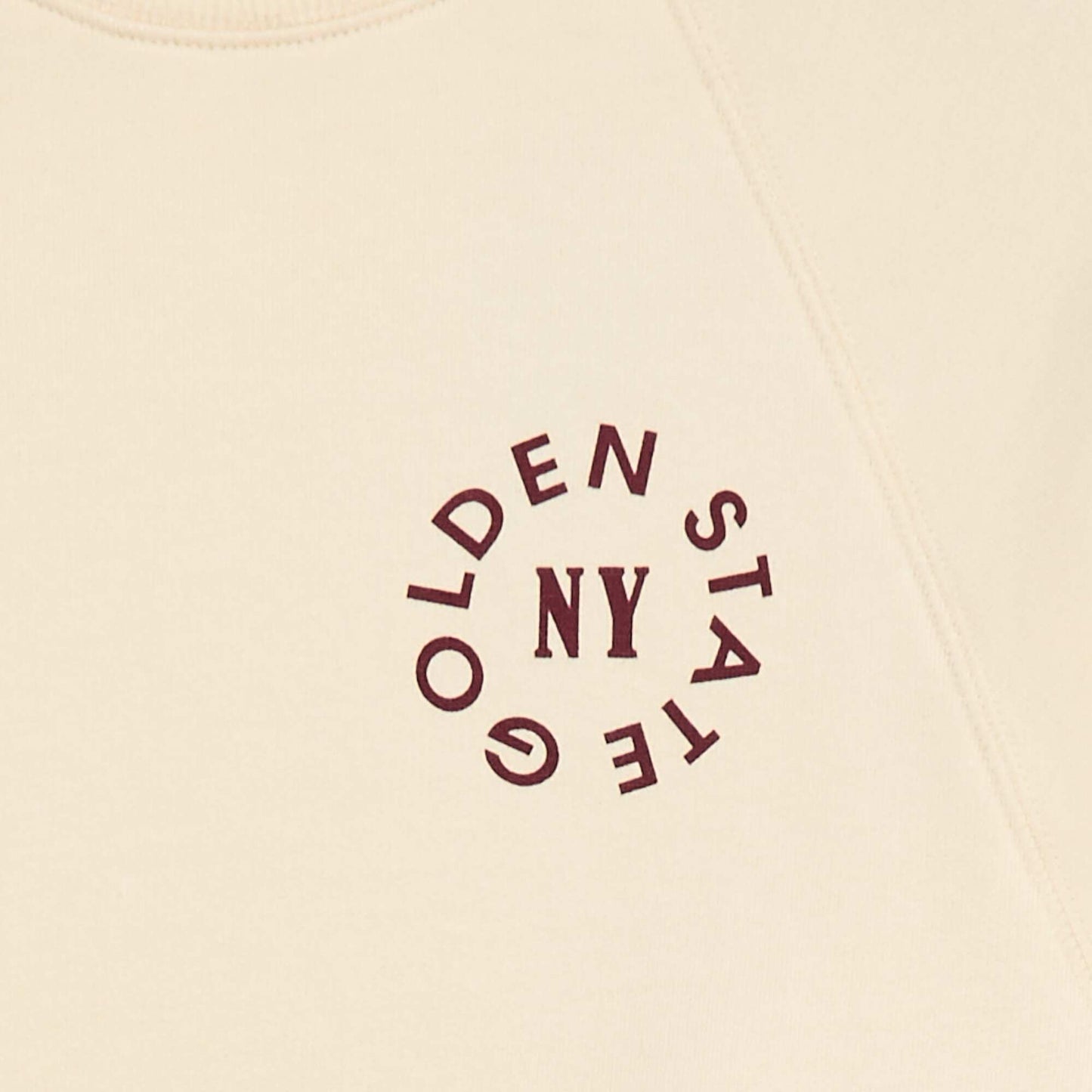 Printed sweatshirt fabric sweater WHITE