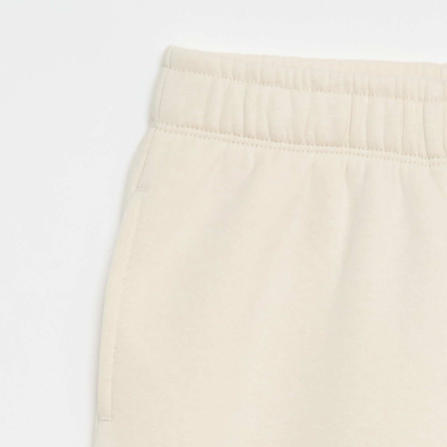 Wide-Leg Joggers WHITE