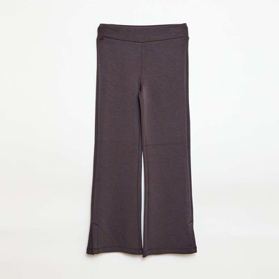Flare Leg Sport Pants BLACK