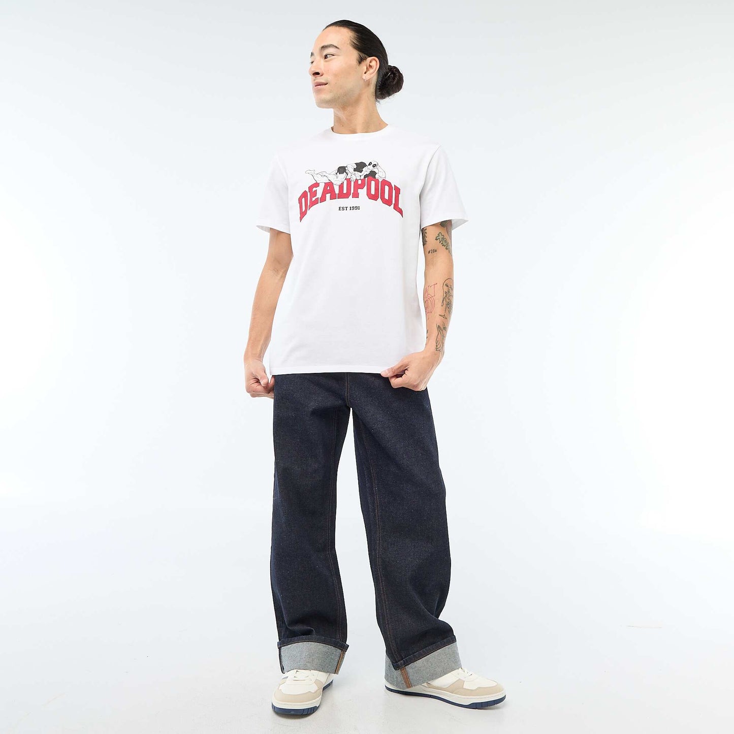 Deadpool 'Marvel' T-shirt WHITE