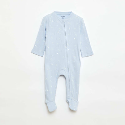 Cotton Sleepsuit BLUE