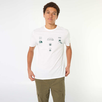 Printed Cotton Short-Sleeve T-Shirt WHITE