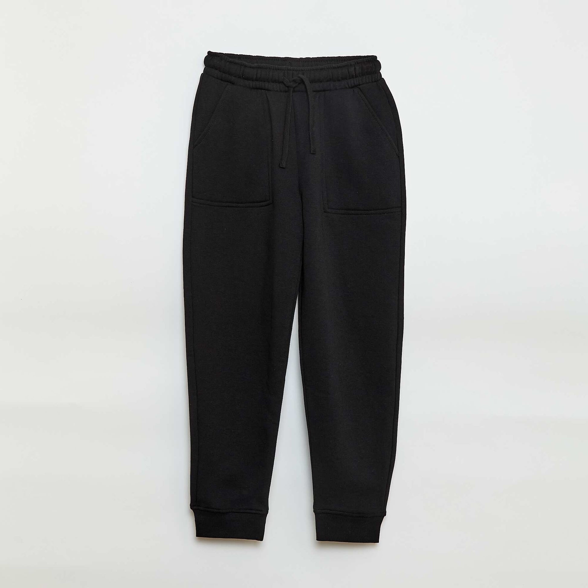 Sweatshirt + Jogging Pants Set - 2 Pieces BLACK