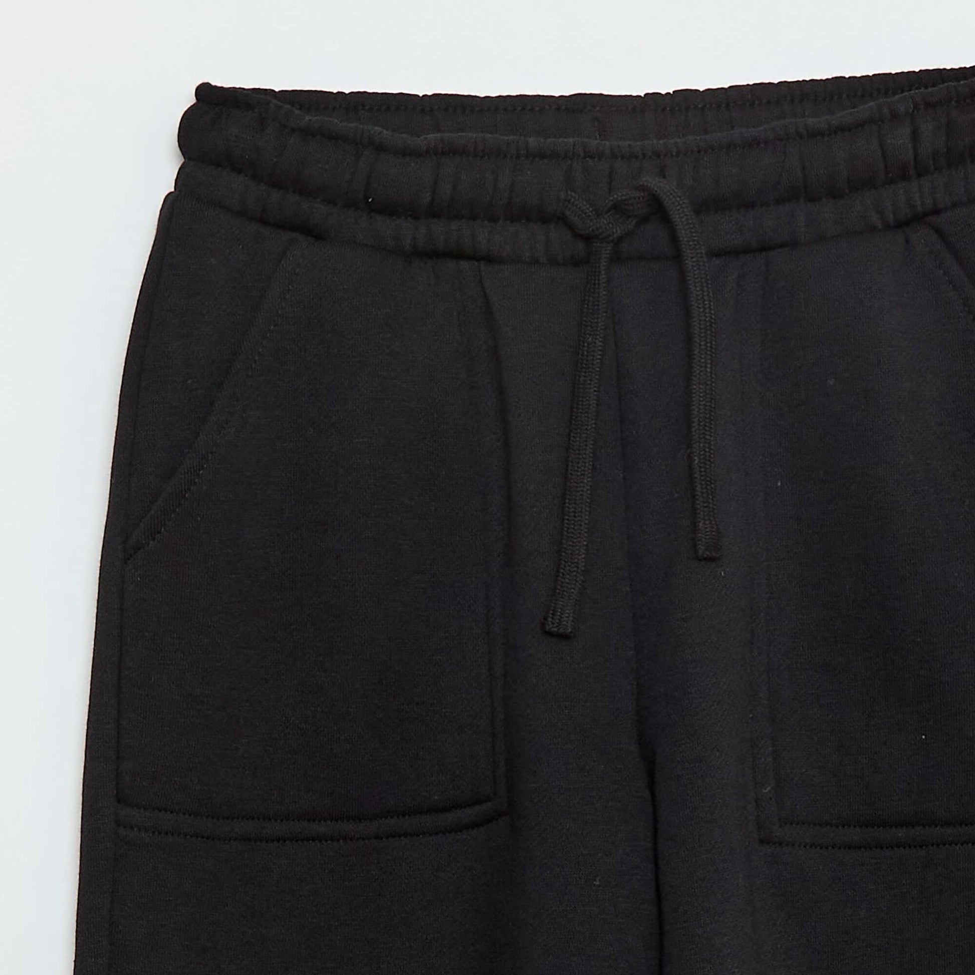 Sweatshirt + Jogging Pants Set - 2 Pieces BLACK