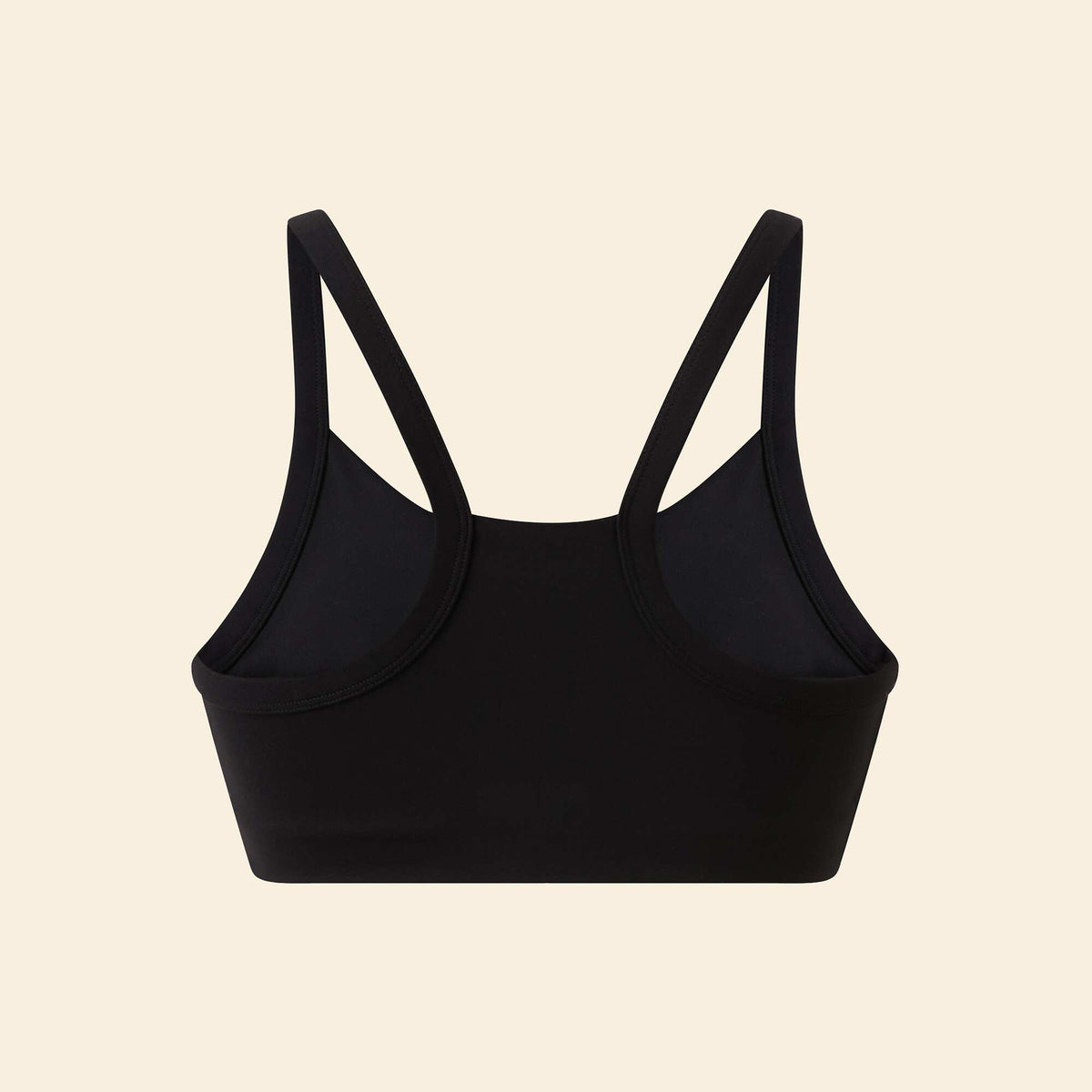 Racerback Sports Bra BLACK