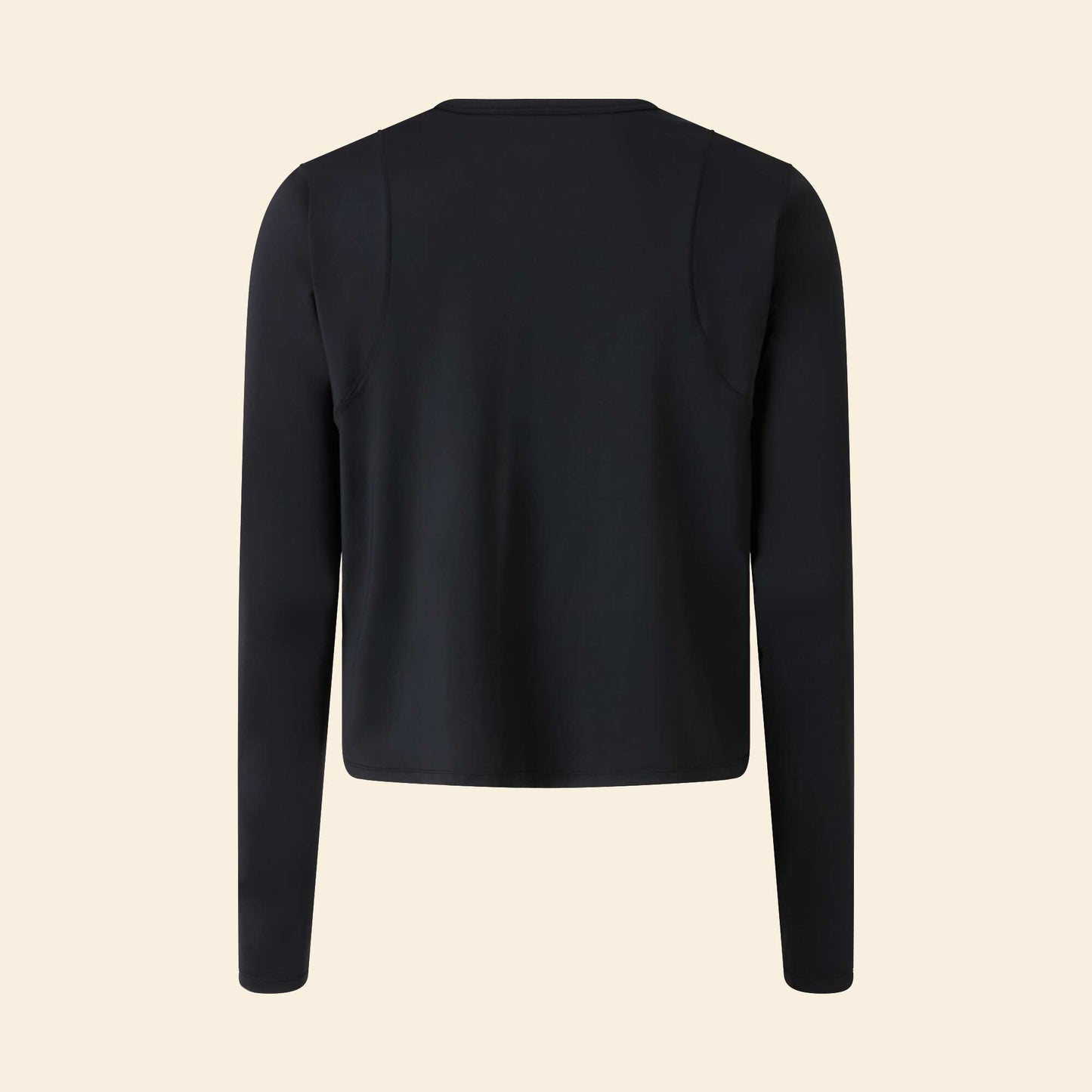 Long Flowy T-shirt BLACK