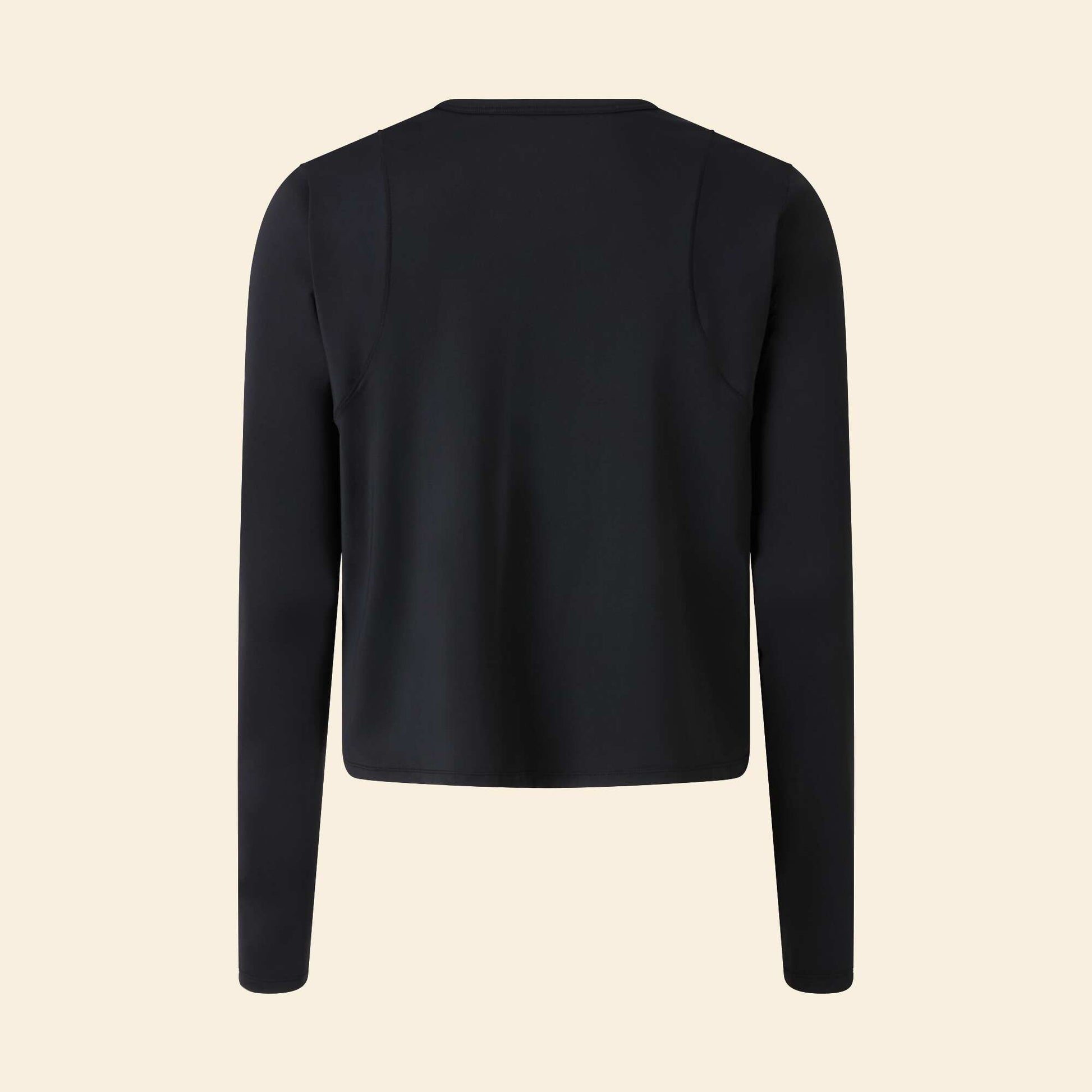 Long Flowy T-shirt BLACK