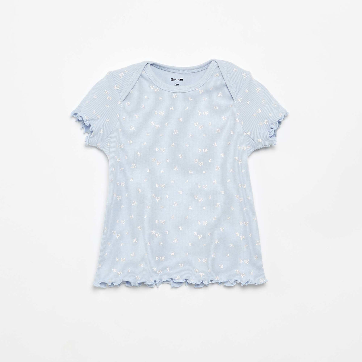 Short Pajama Set - T-shirt + Shorts - 2 Piece BLUE