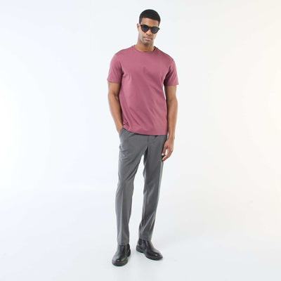 Pinstripe City Trousers BLACK