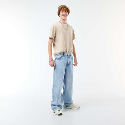 Baggy Denim Fit in Cotton BLUE