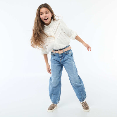 Balloon Fit Jeans BLUE