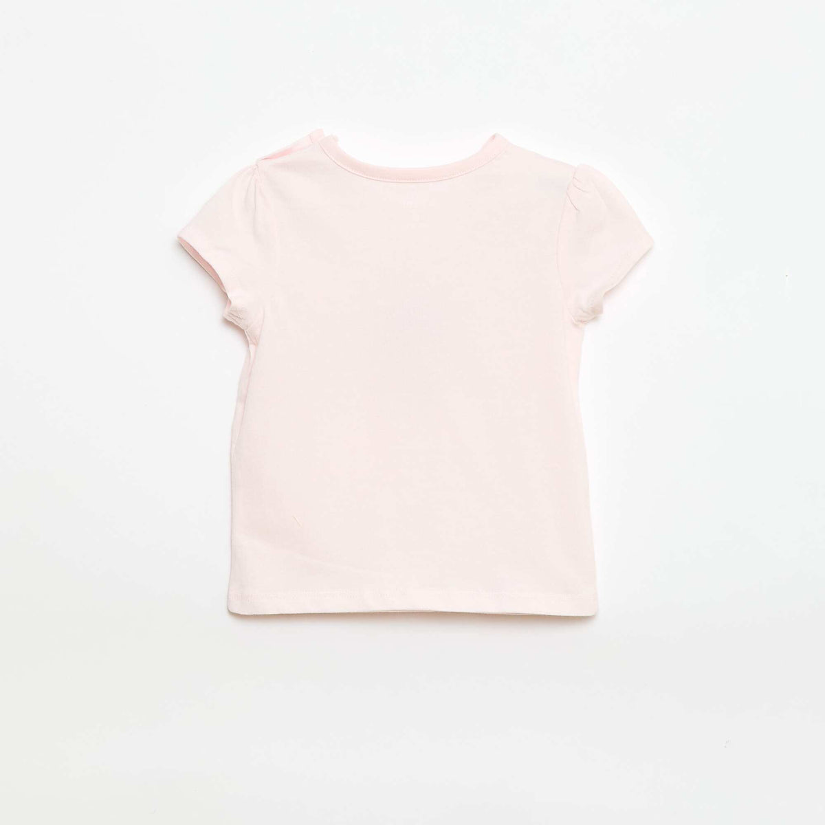 Jersey T-shirt with short sleeves PINK