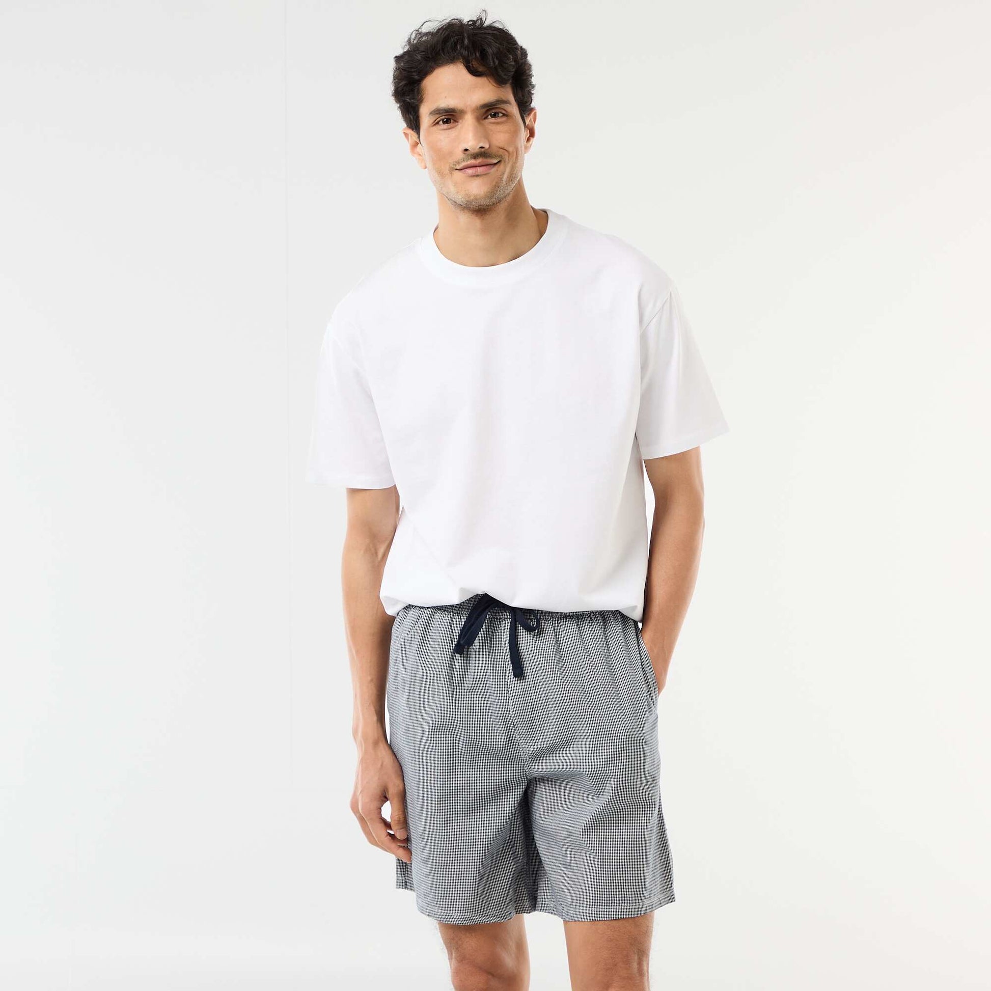 Two-Pack Night Shorts with Pockets BLUE