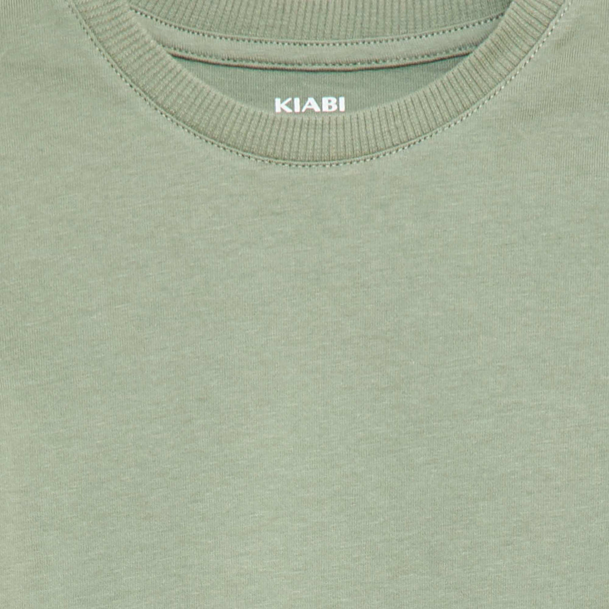 Plain Cotton Jersey T-shirt BLUE