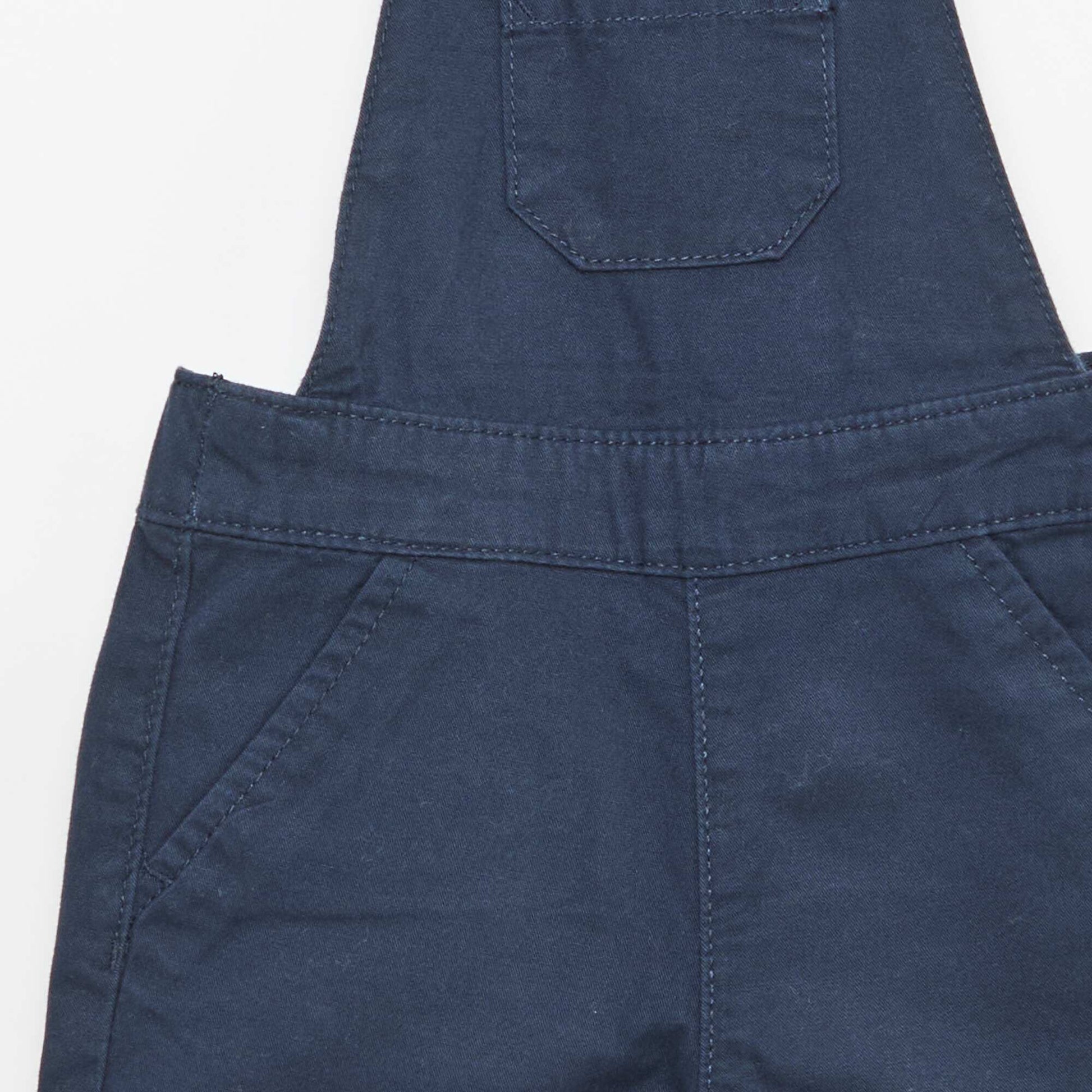 Lightweight Overalls with Adjustable Straps BLUE