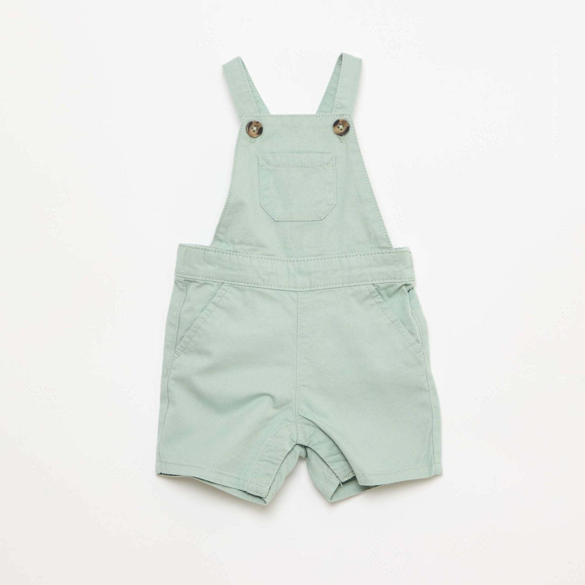 Lightweight Overalls with Adjustable Straps GREEN