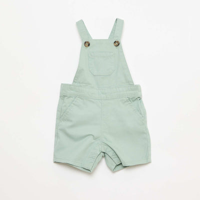 Lightweight Overalls with Adjustable Straps GREEN